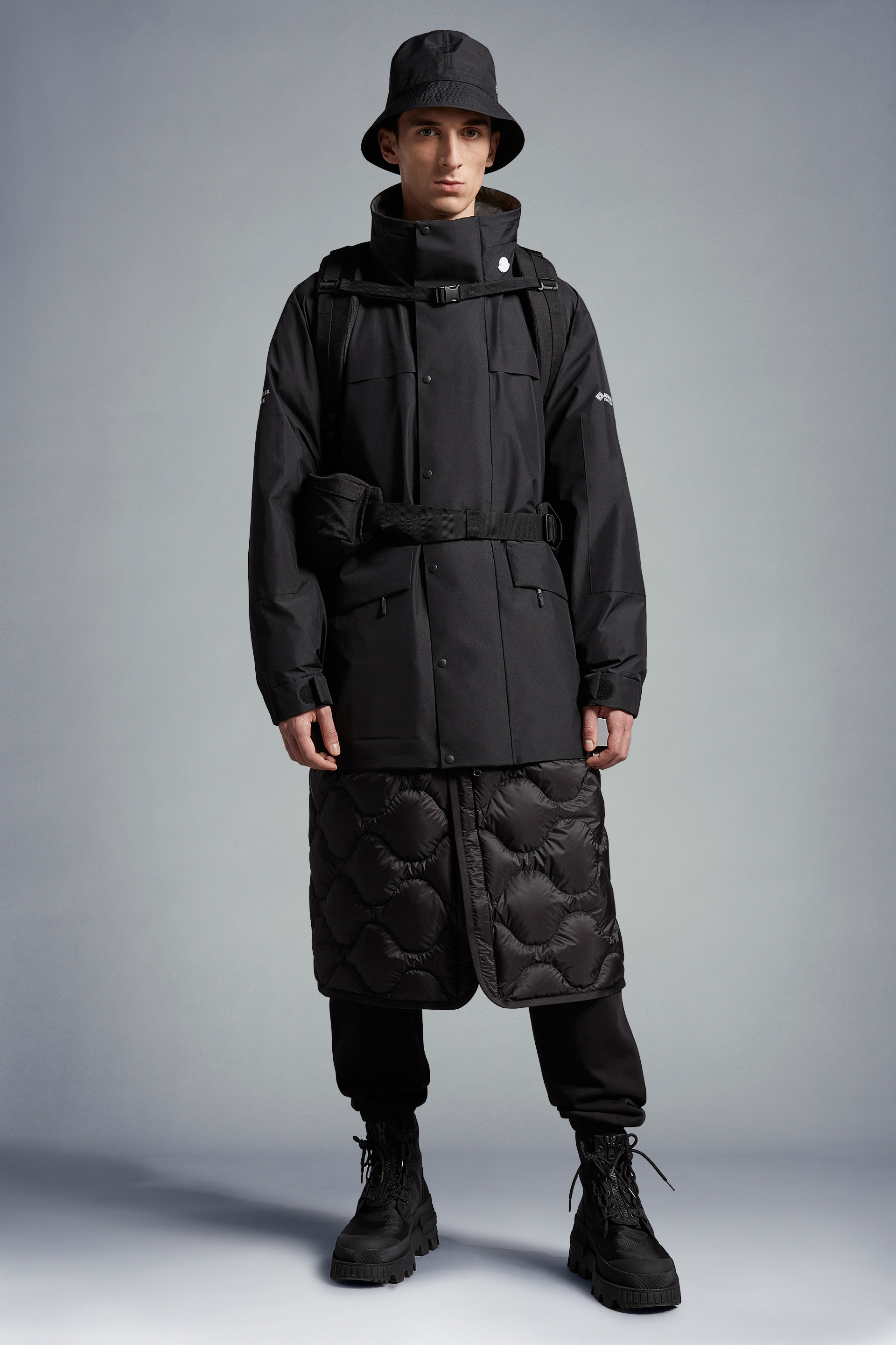 ナチュラルネイビー MONCLER GENIUS 4 HYKE モンクレール ハイク MHYKE