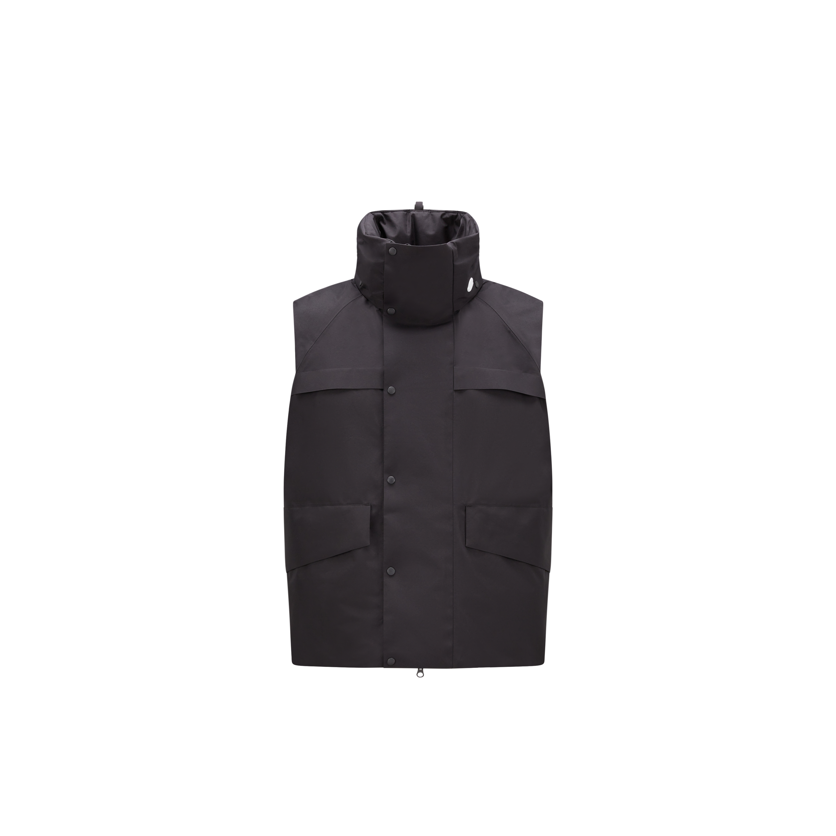 Shop Moncler Genius Doudoune Sans Manches Vanil In Noir