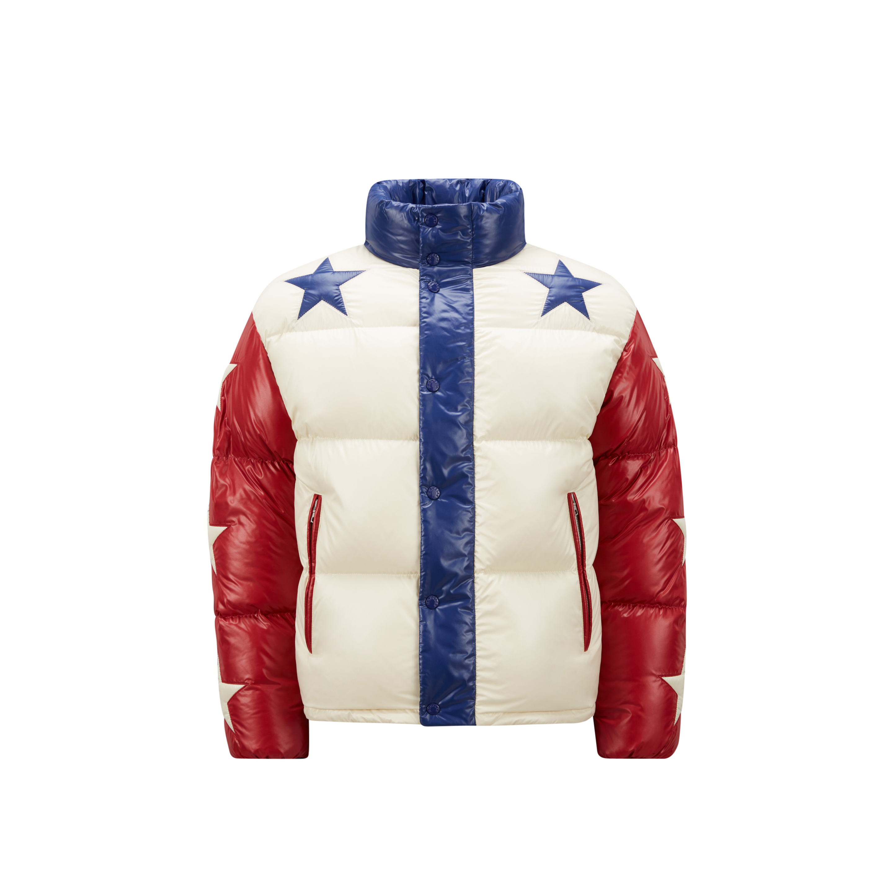 Shop Moncler Genius Doudoune Courte Ullman In Multicolore