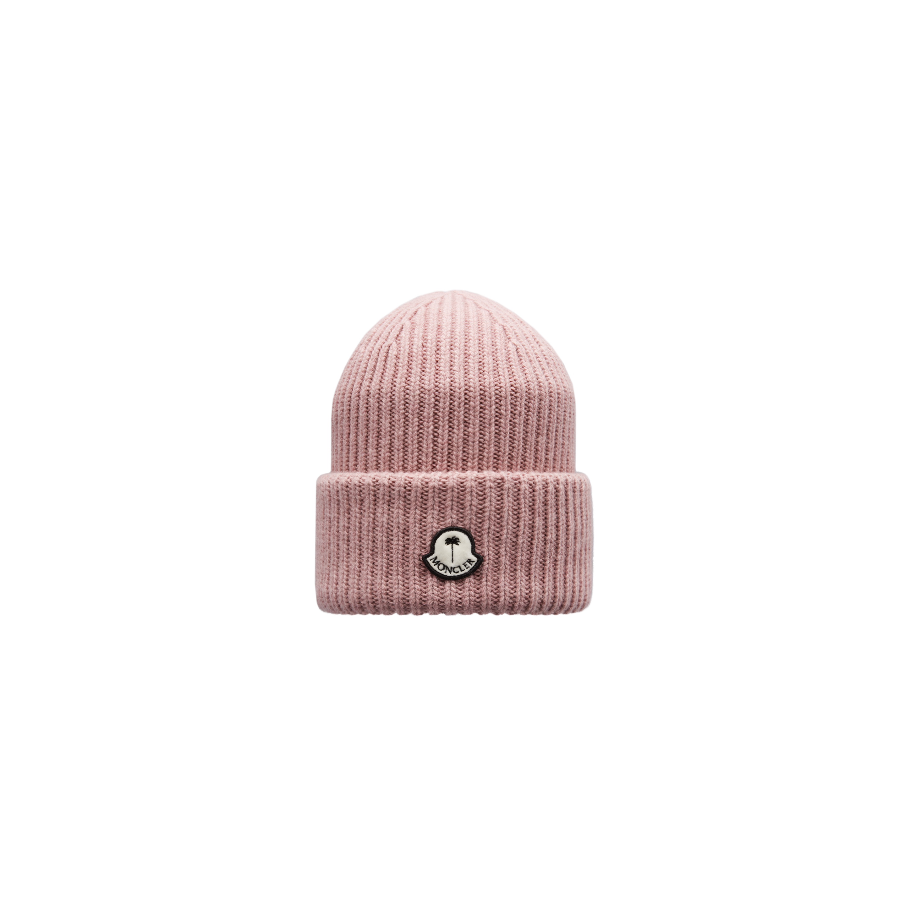 Moncler Genius Bonnet En Laine In Pink