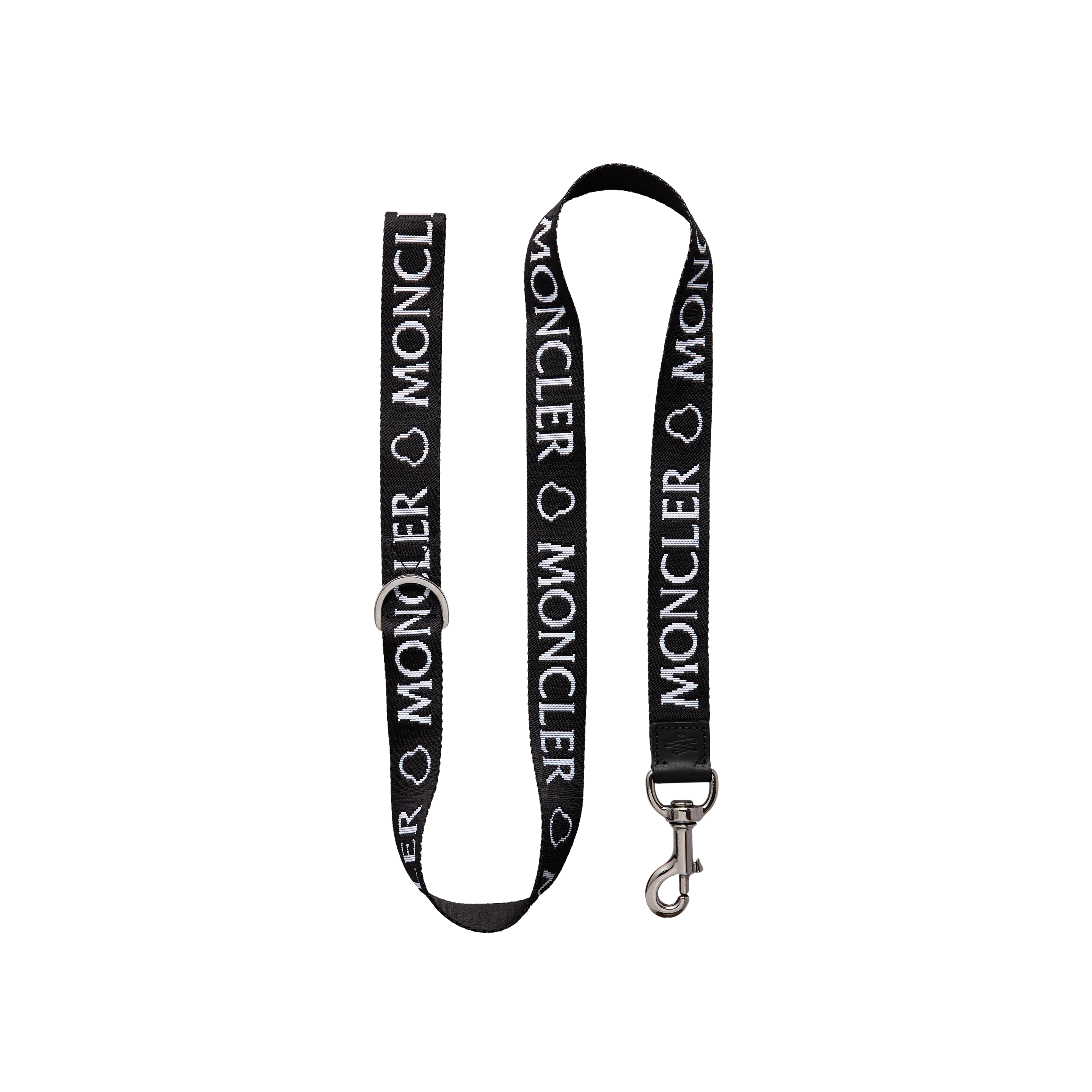 Moncler Logo Leash Black