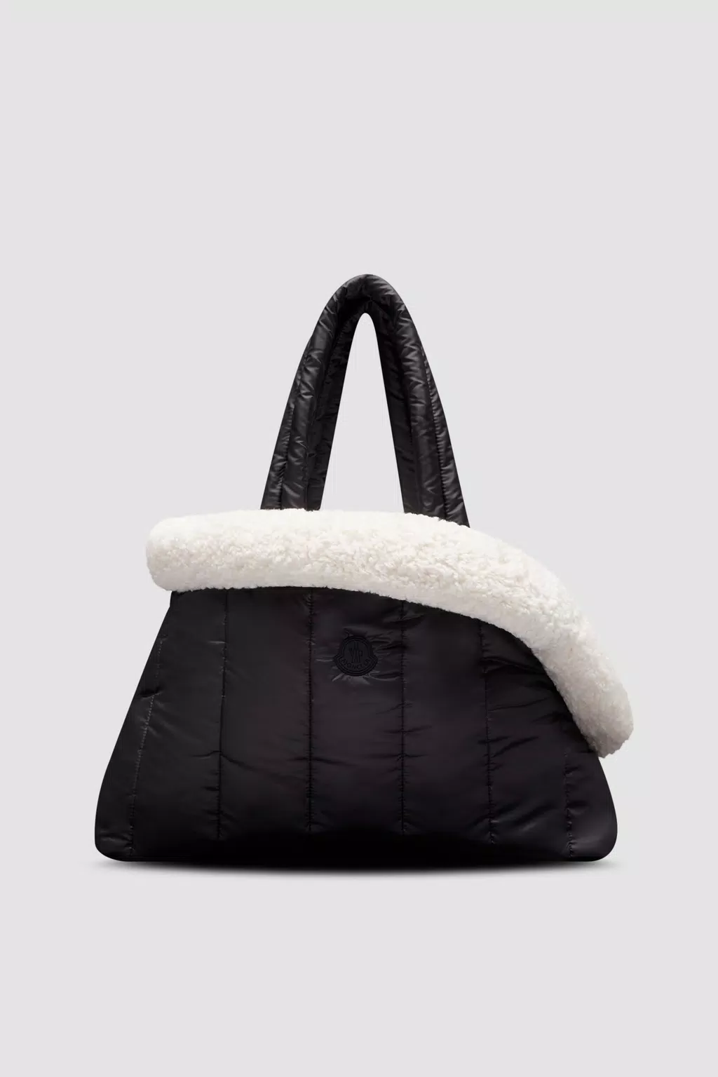 Black Padded Dog Carrier - Moncler Poldo Dog Couture for Special