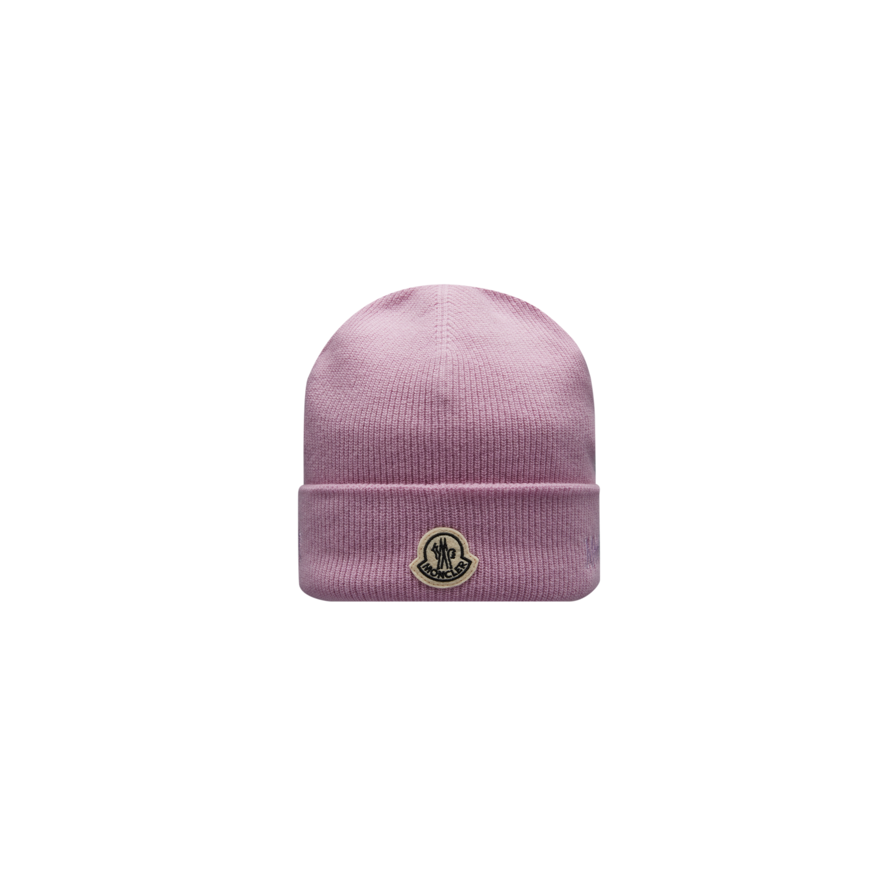 Shop Moncler Genius Bonnet En Laine In Rose