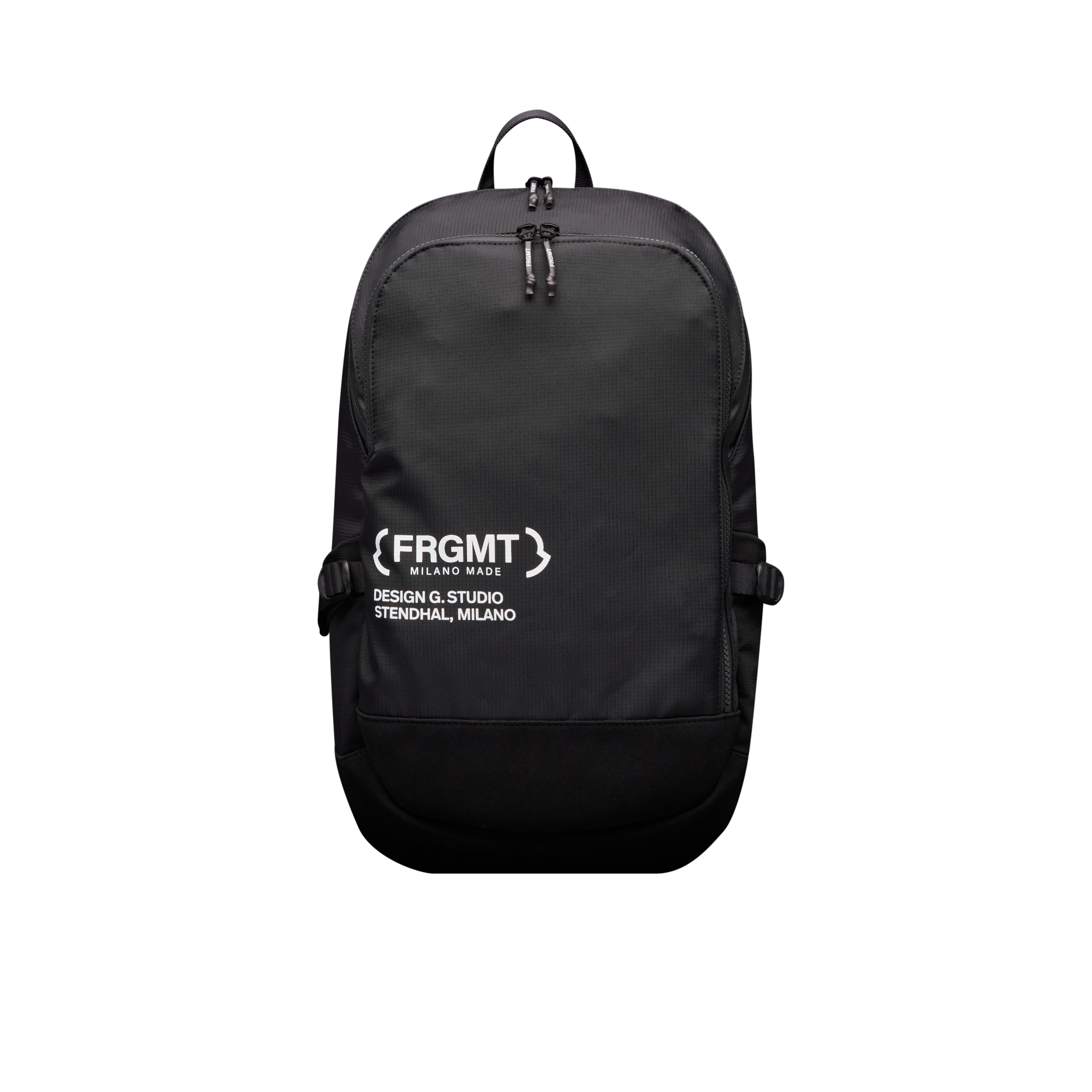 Moncler Genius Logo Backpack In Black