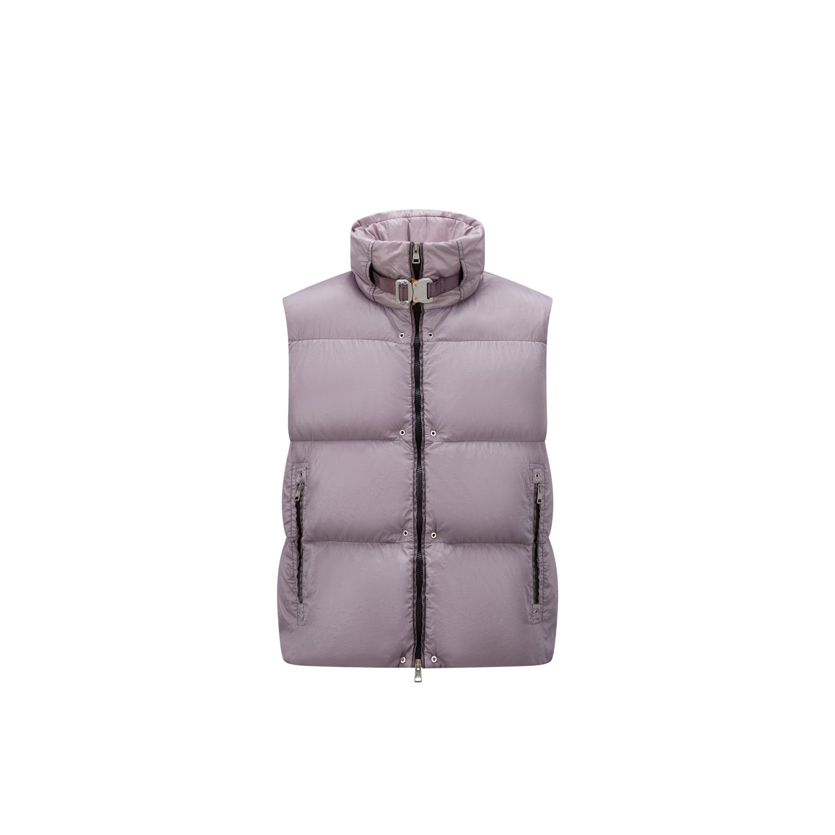 Shop Moncler Genius Doudoune Sans Manches Islote In Violet