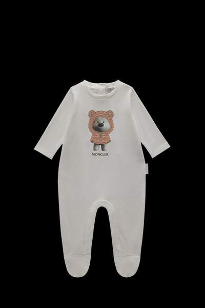 Grenouillère bébé Blanc & Rose - Vêtements Enfant | Moncler FR
