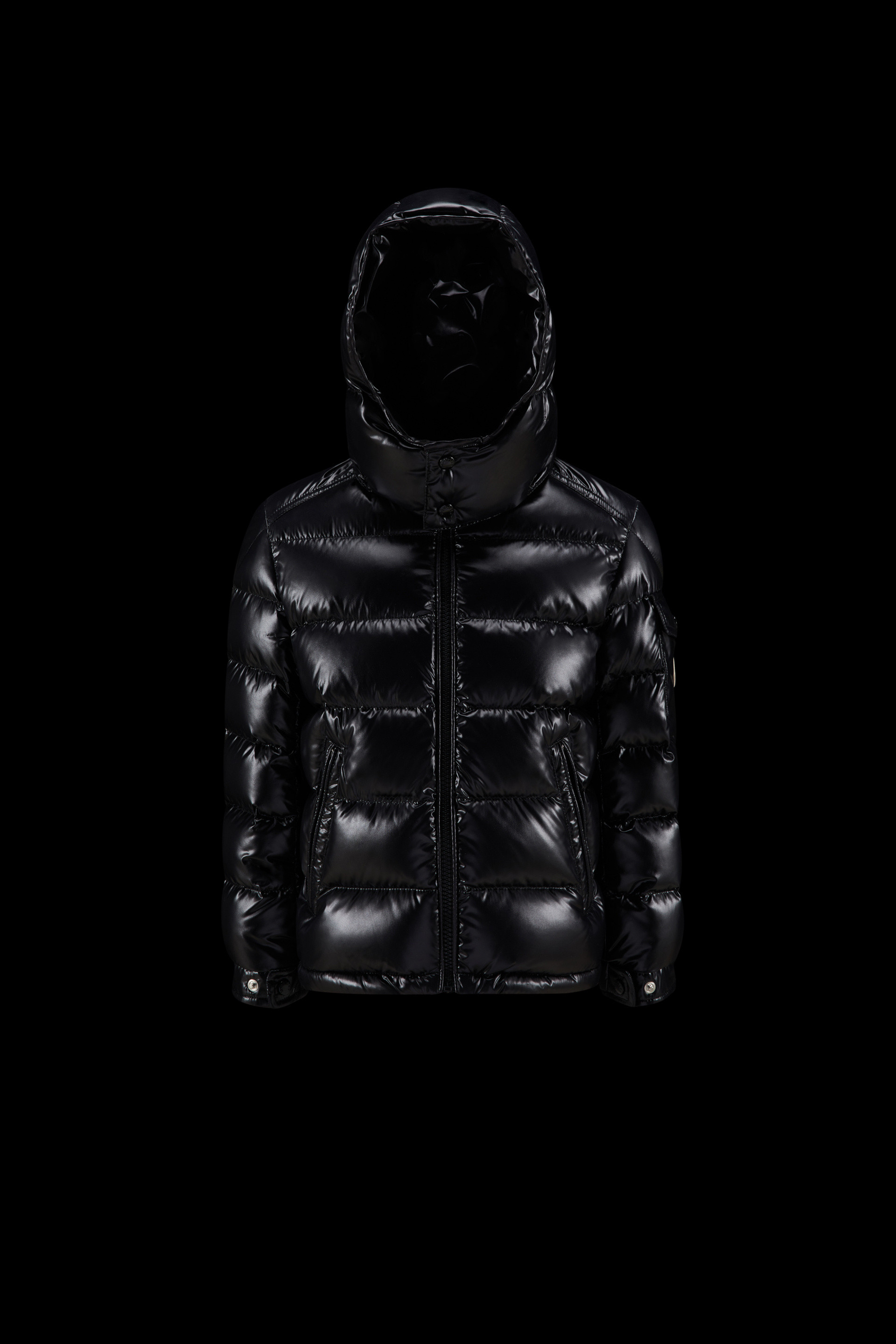 black maya moncler jacket