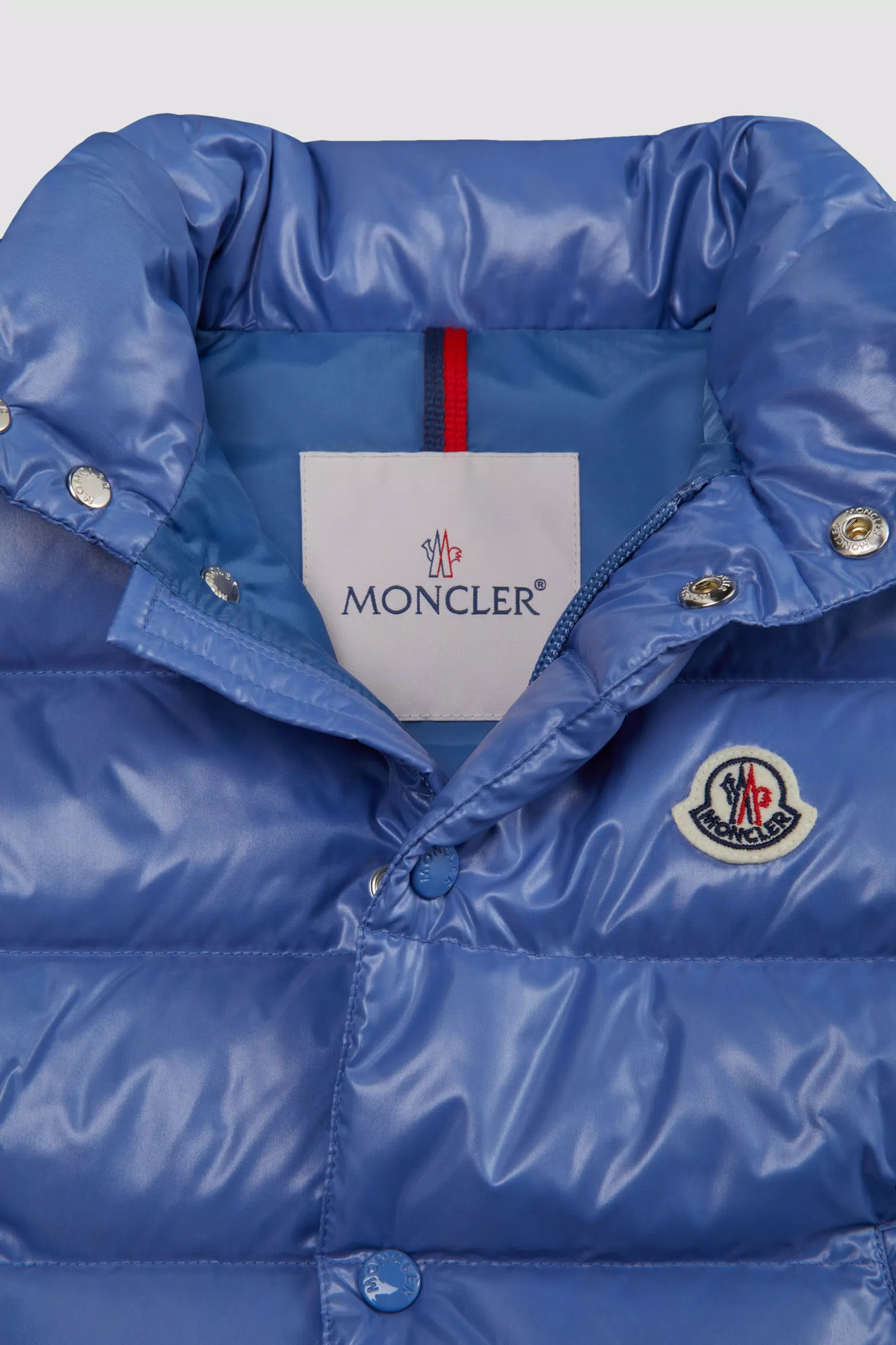 Light Blue Tib Down Vest - Down Jackets & Vests for Children | Moncler US