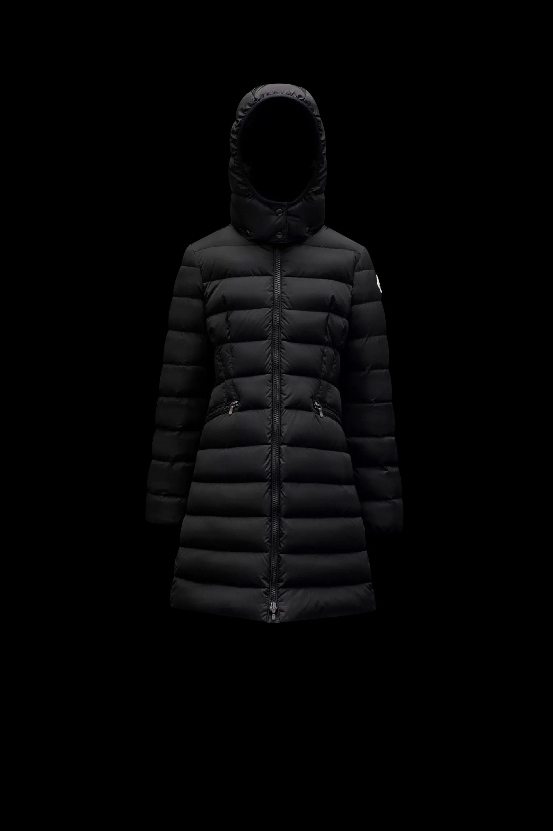 Black Charpal Long Down Jacket - Down Jackets & Vests for Children