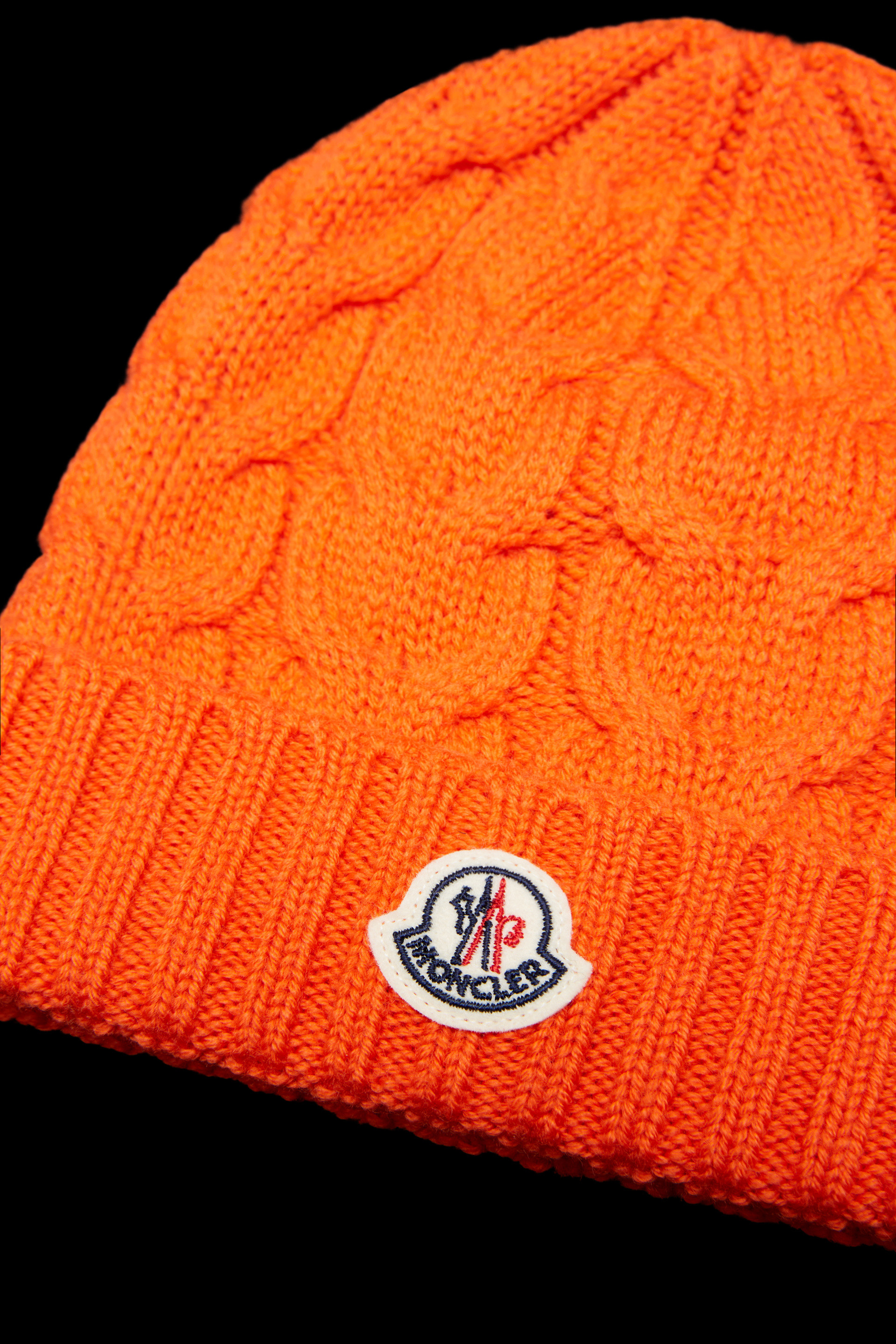 bonnet moncler orange