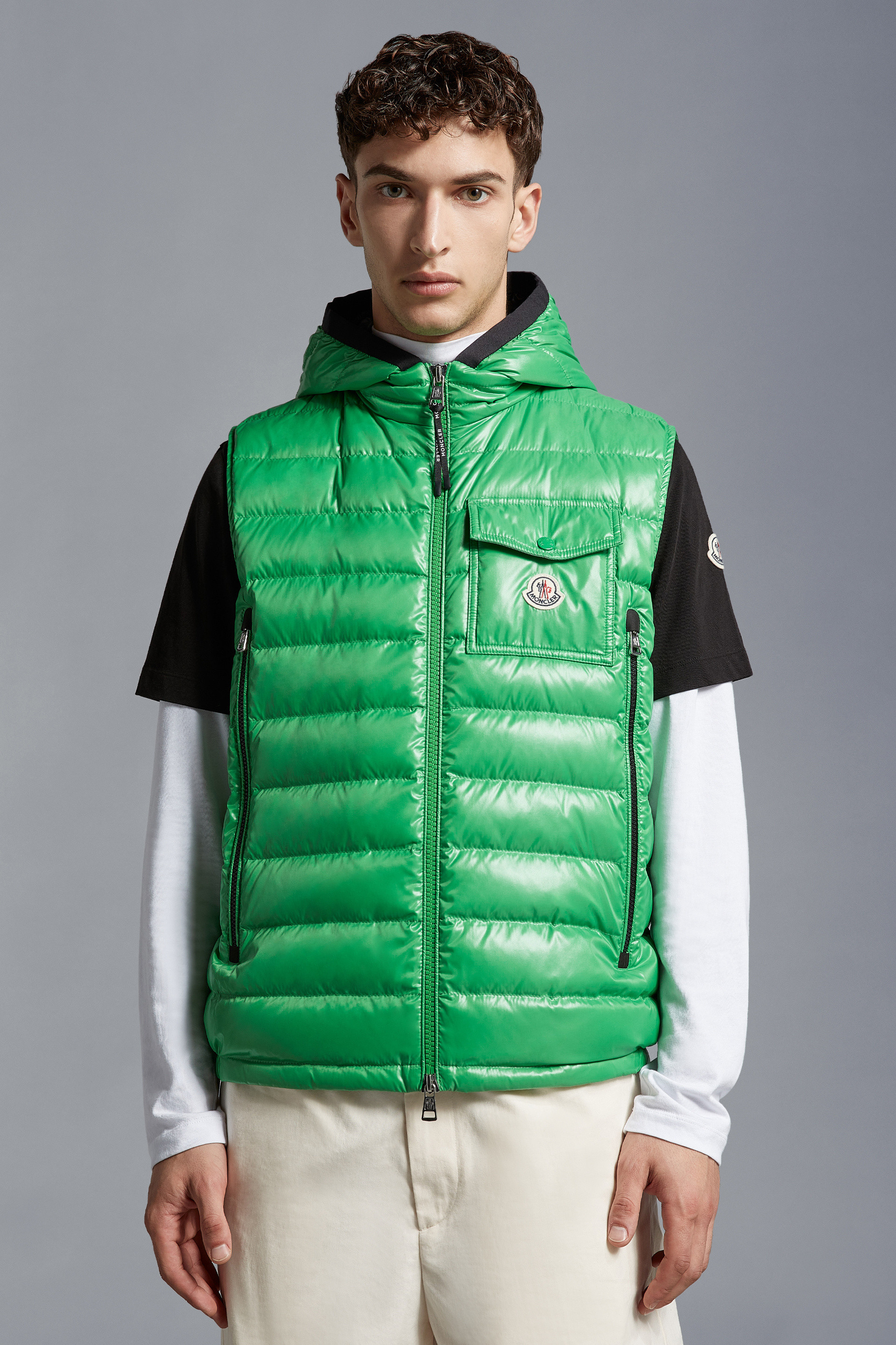 モンクレール ダウンベスト LANOUX GILET - ダウンベスト