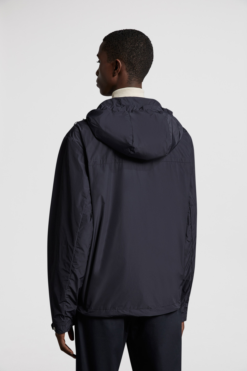 Navy Blue Fuyue Windbreaker Windbreakers & Raincoats for Men Moncler US