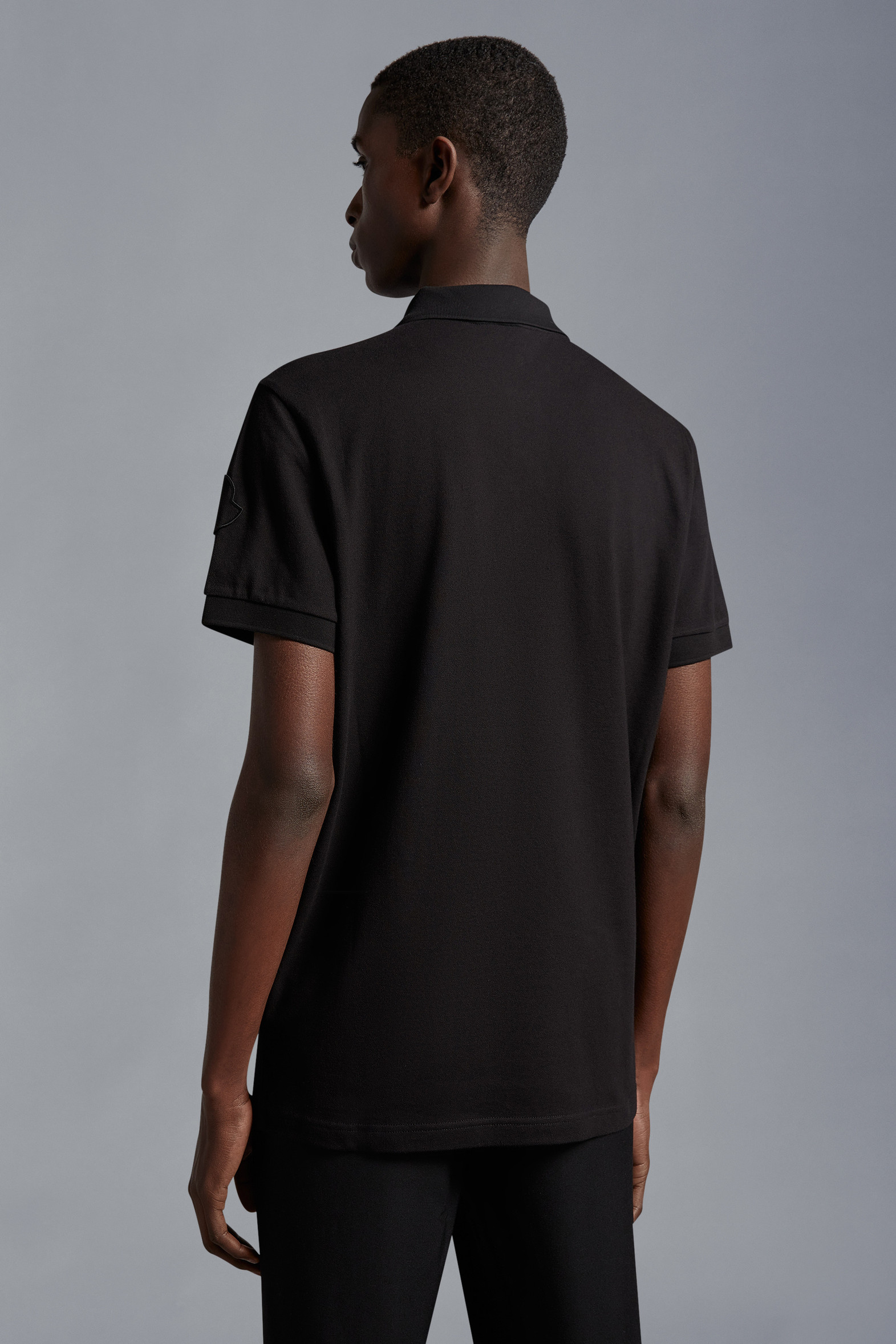 Small Black Emblem Polo Men main image 1