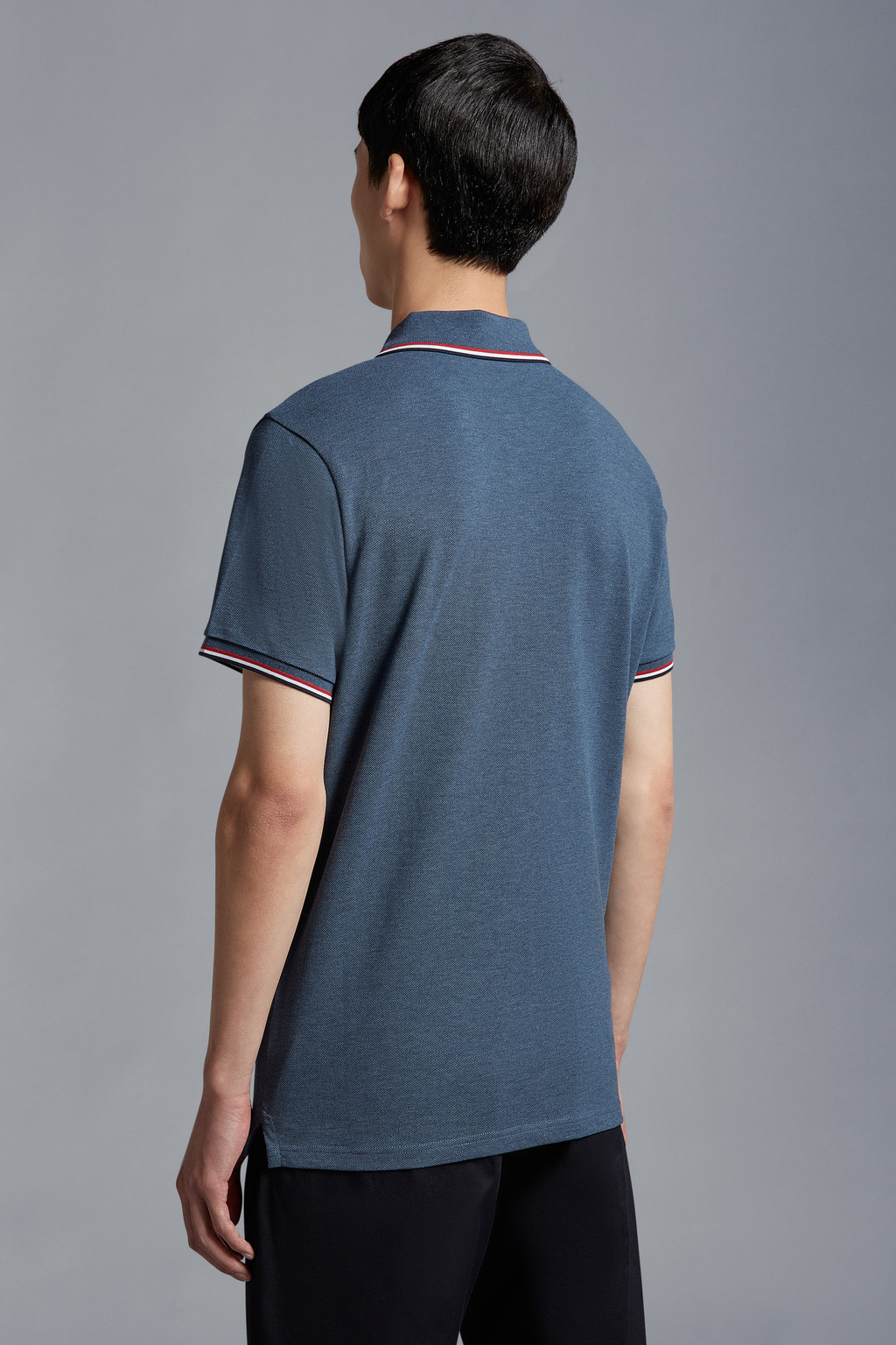DS Acerra Cosmic Blue Sleeveless Polo Shirt