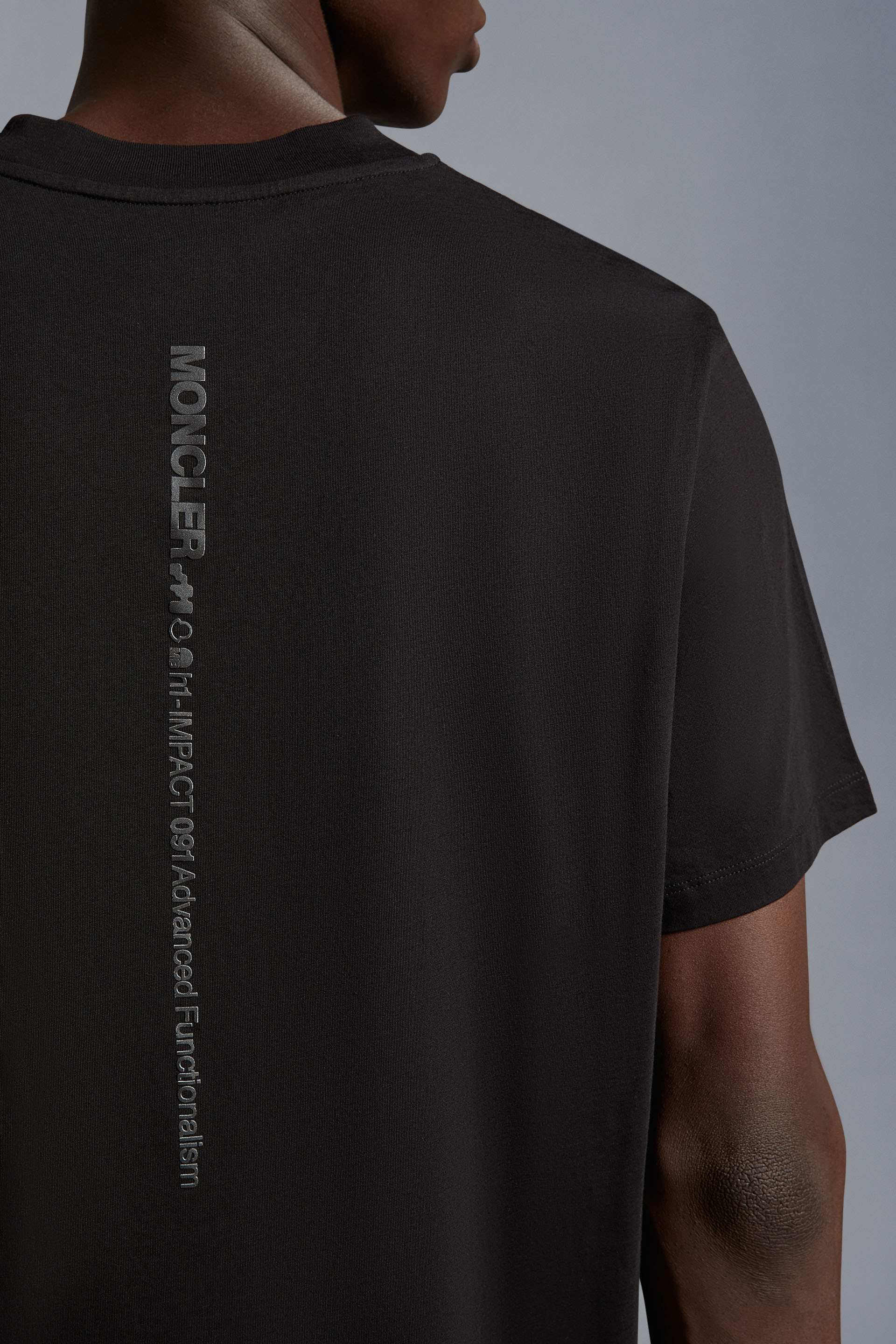 Black Logo T-Shirt - Polos & T-shirts for Men | Moncler US