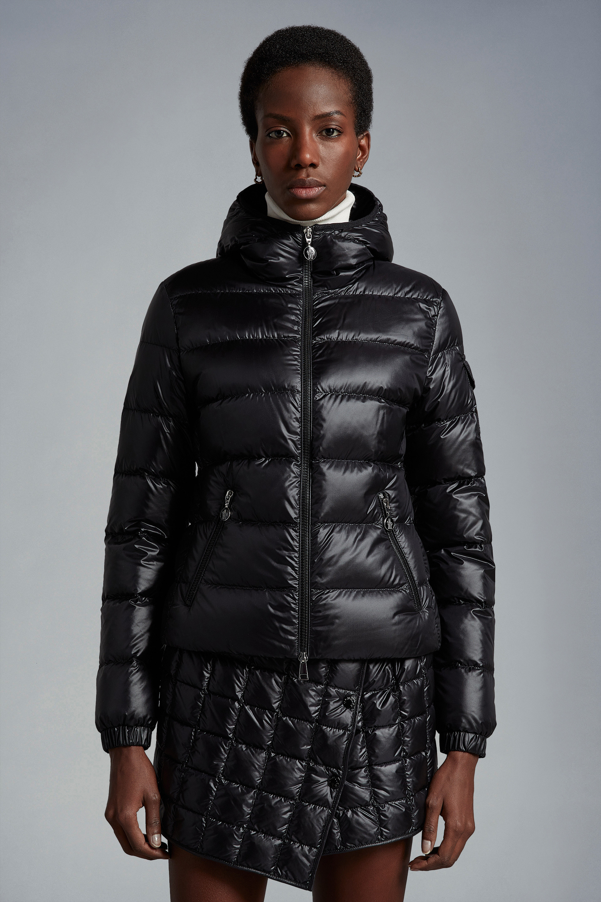 Moncler Moncler Vonnes Women's Short Down Jacket (Jackets,Down and Puffer  Jacket)