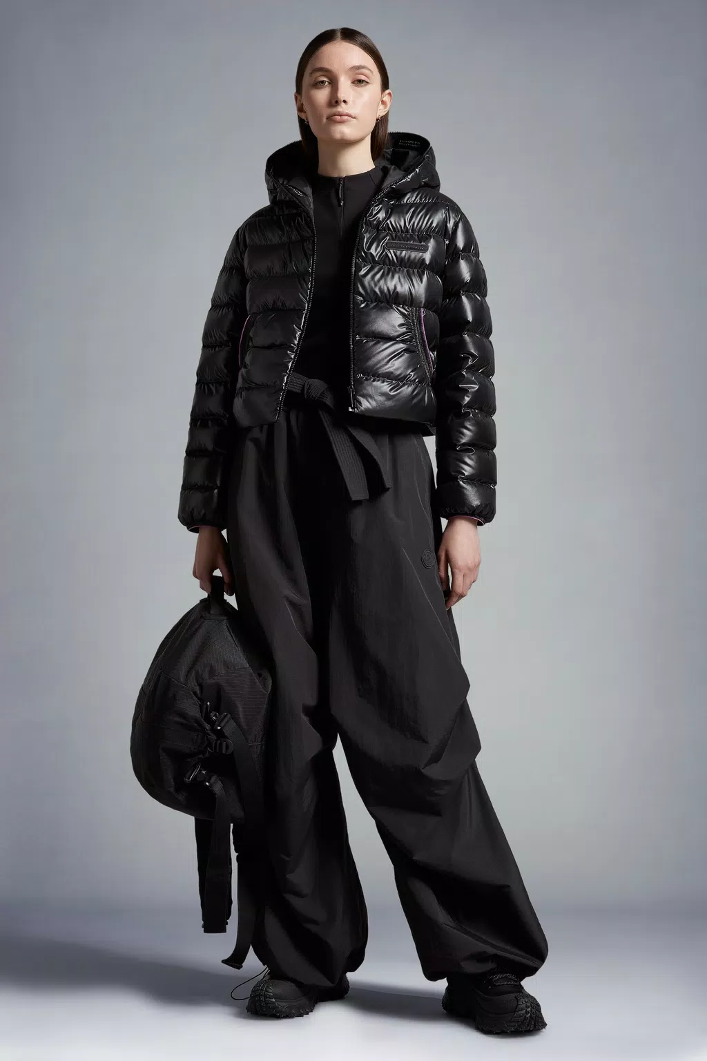 Moncler gesteppte daunenjacke Clearance