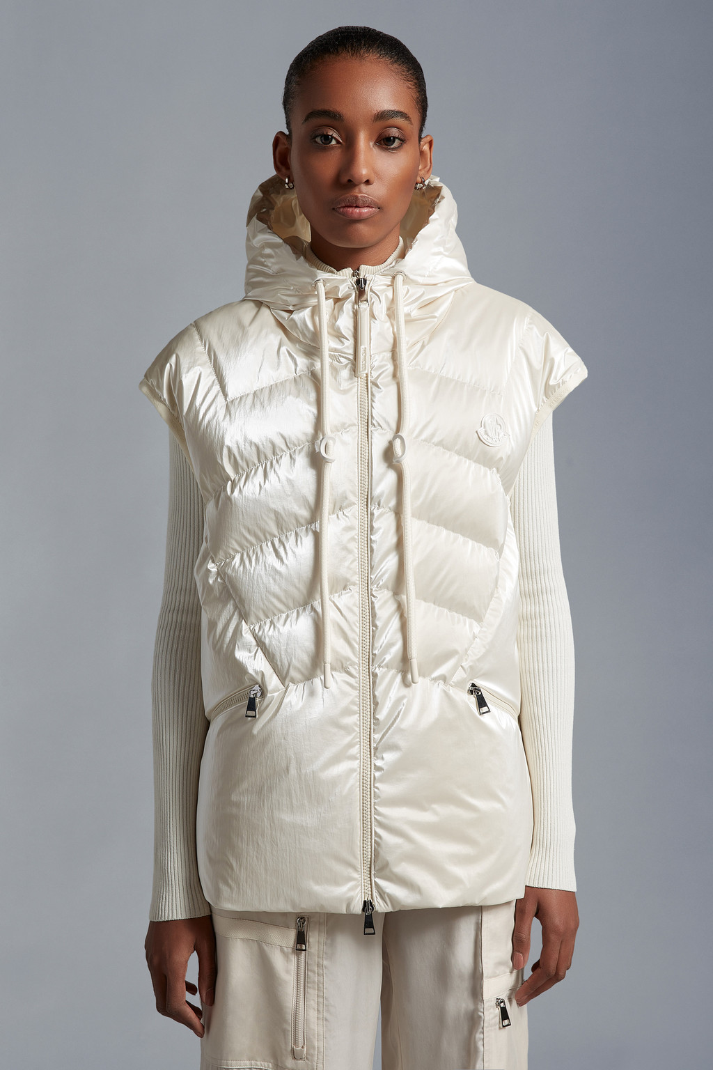 [PAYNTR] W _ (Beige)Motion Down Vest(531100412)
