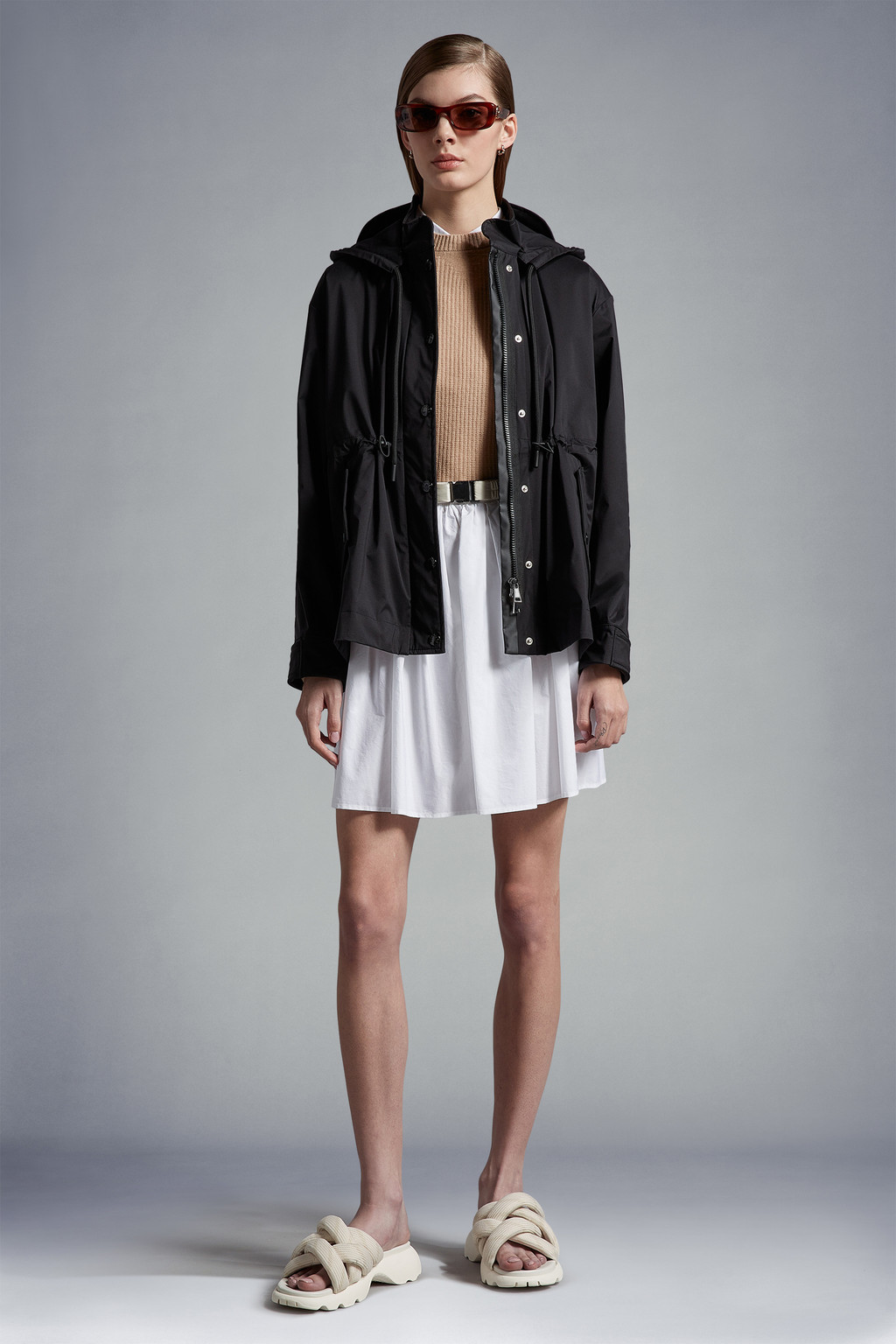 Black Valiere Parka - Windbreakers & Raincoats for Women - Moncler