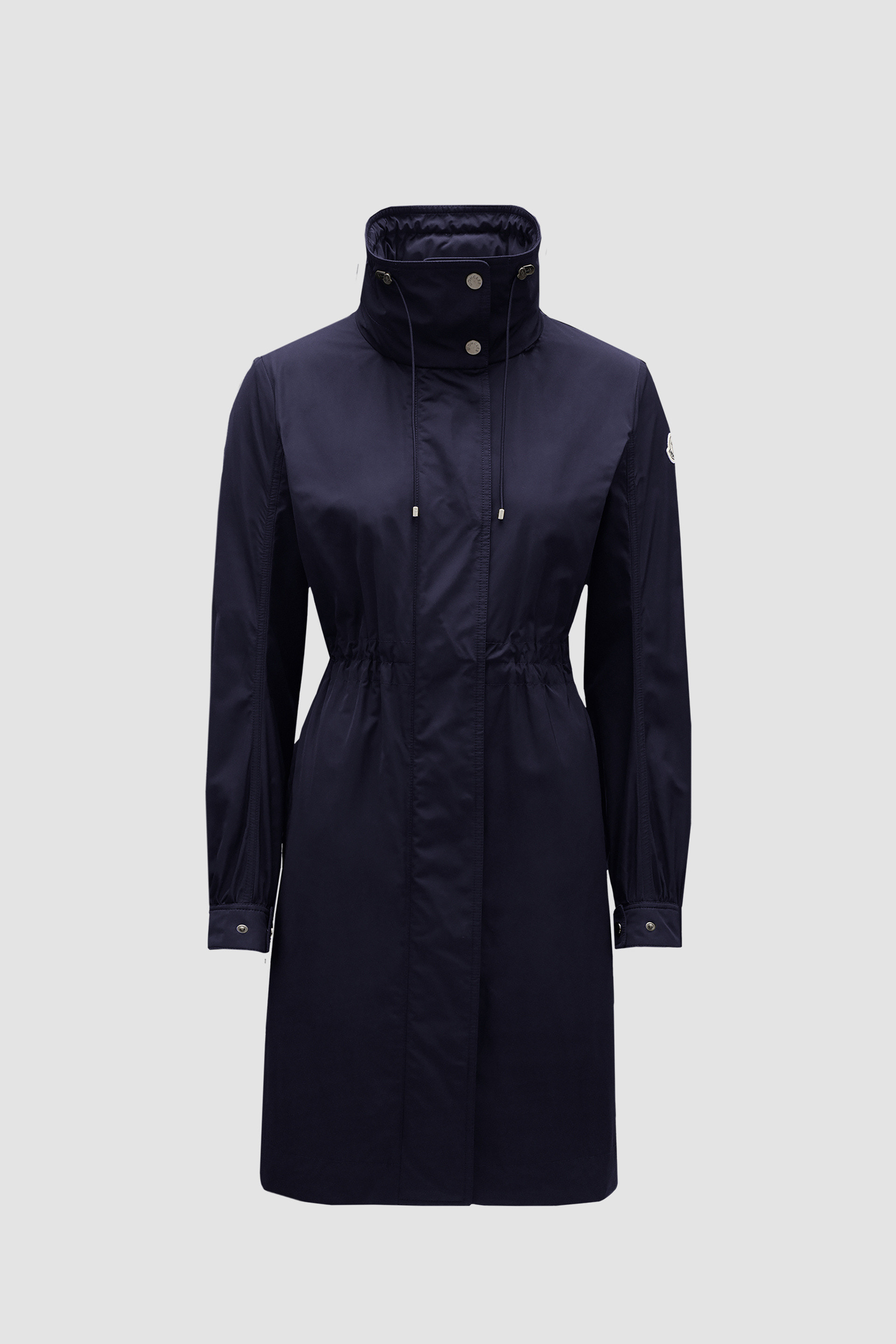 Night Blue Kourou Parka - Windbreakers & Raincoats for Women 