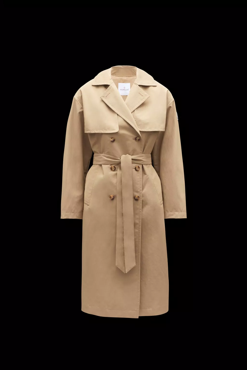 Stibiden Trench Coat by Moncler, timeless trench coat perfect for every season.