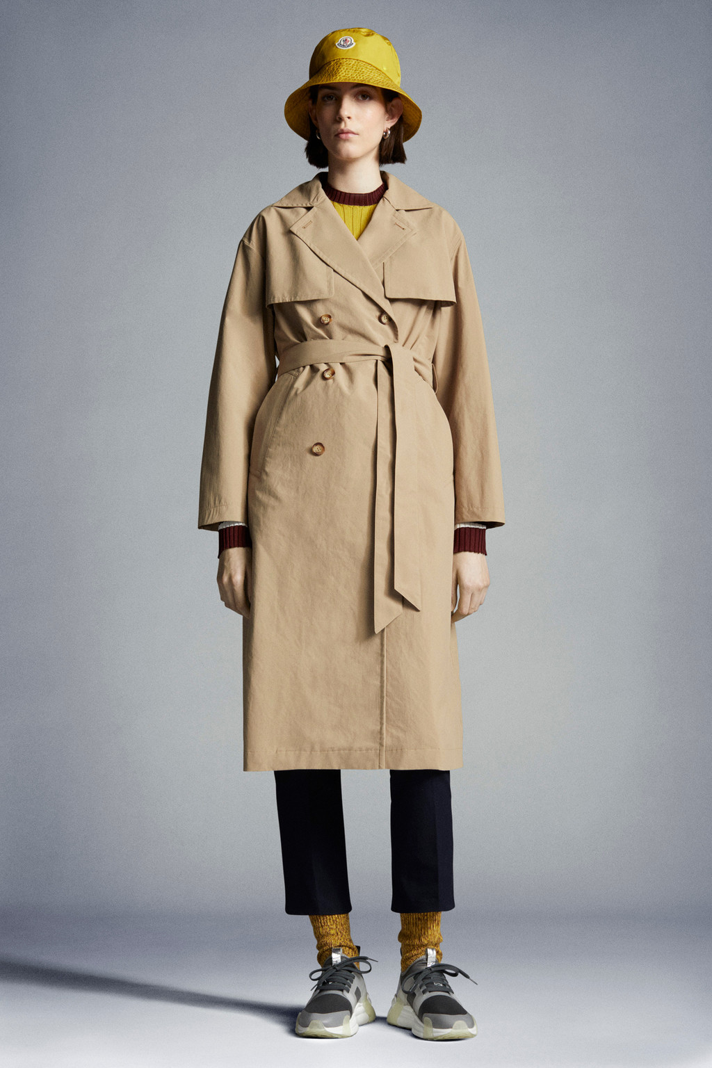 Sand Beige Stibiden Trench Coat - Moncler