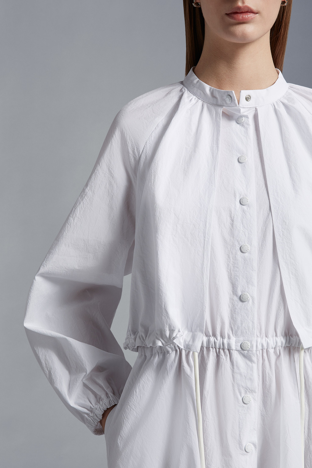 162 White Cotton Shirt Dress only s/m