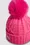 Wool & Cashmere Beanie with Pom Pom Women Bright Pink Moncler 5