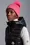 Wool & Cashmere Beanie with Pom Pom Women Bright Pink Moncler 2