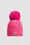 Wool & Cashmere Beanie with Pom Pom Women Bright Pink Moncler 1
