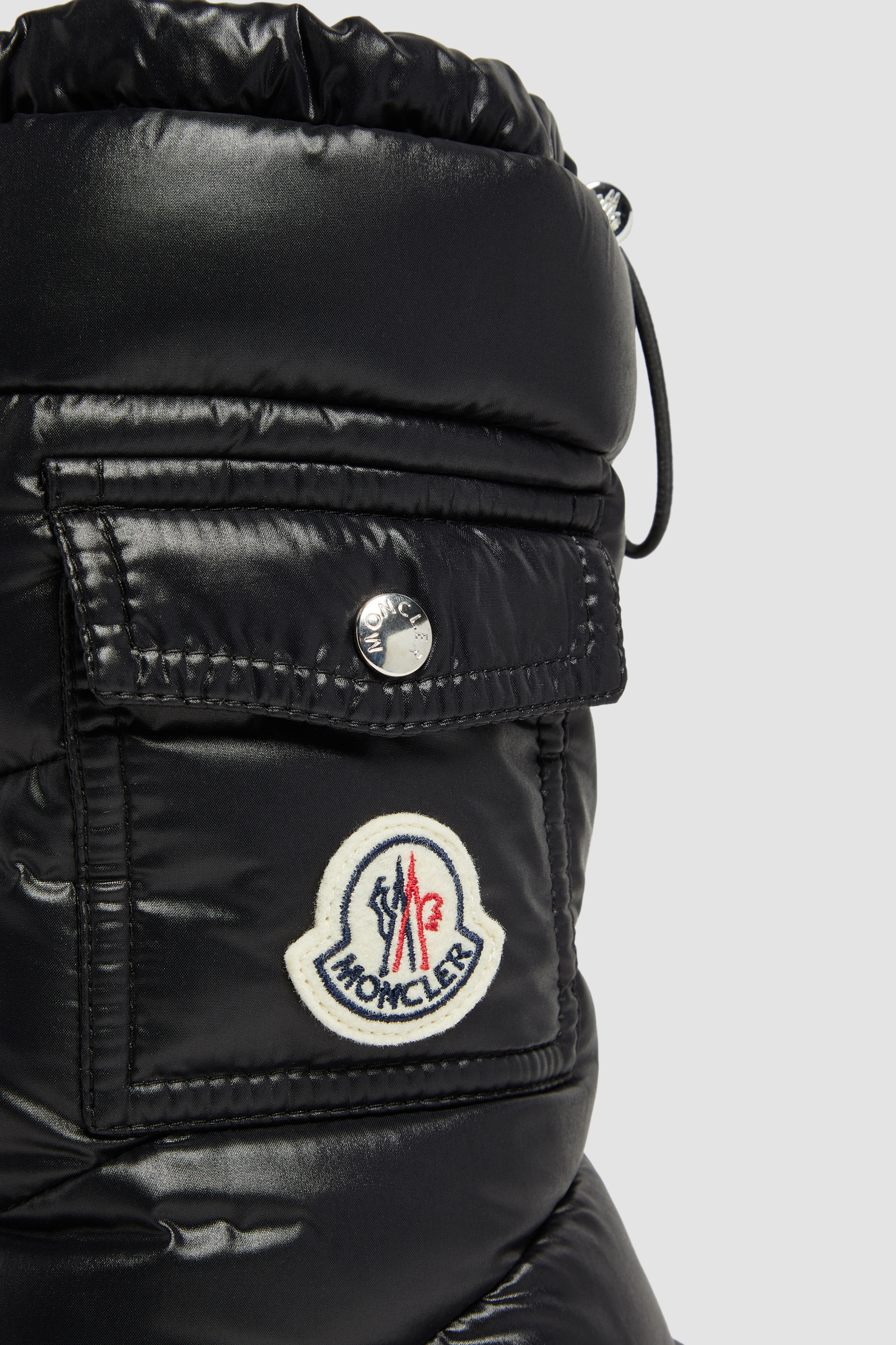 Black Gaia Pocket Mid Boots - Boots for Women | Moncler US