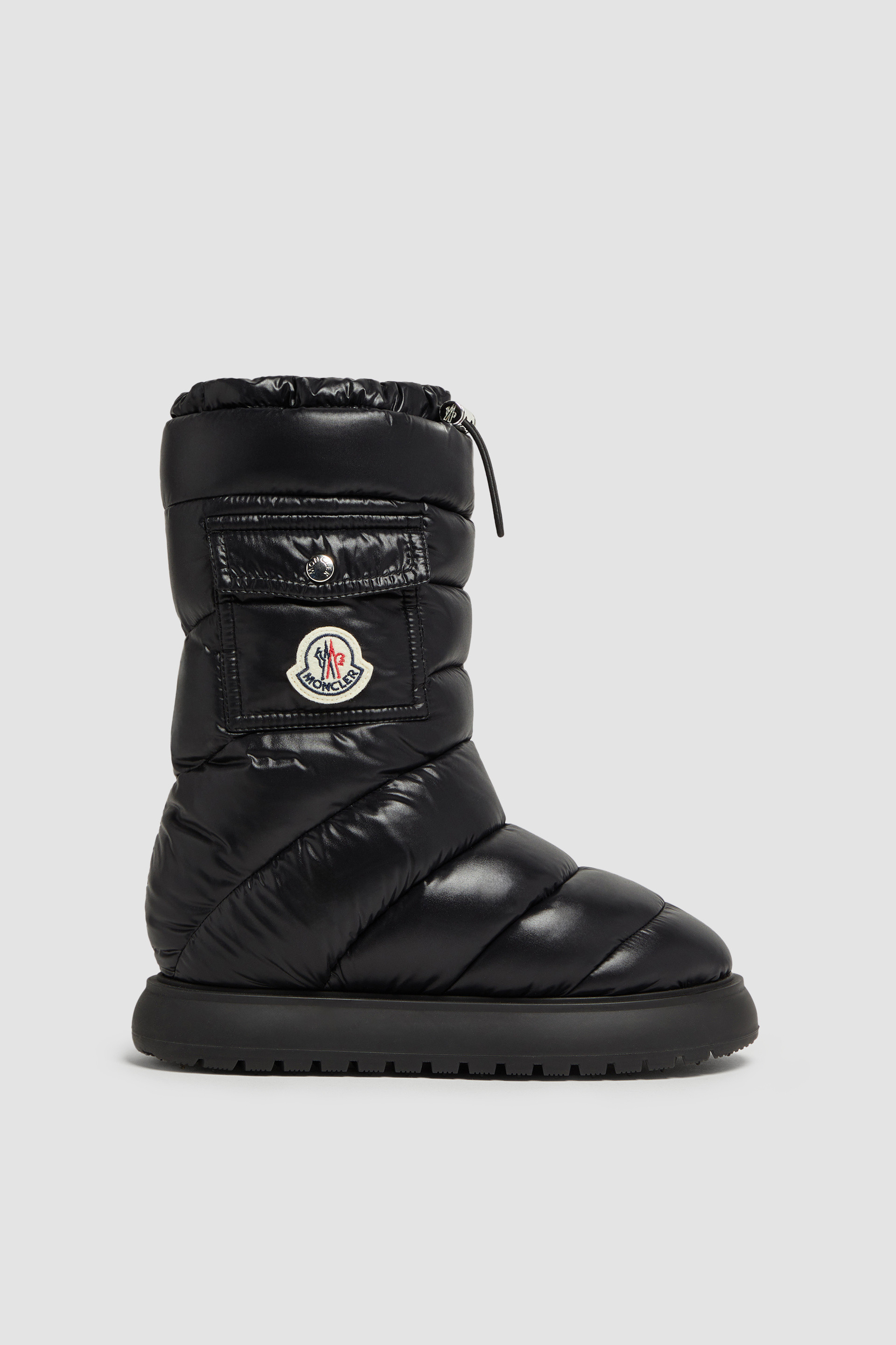 MONCLER モンクレール 靴レインブーツ 黒 3 - 靴