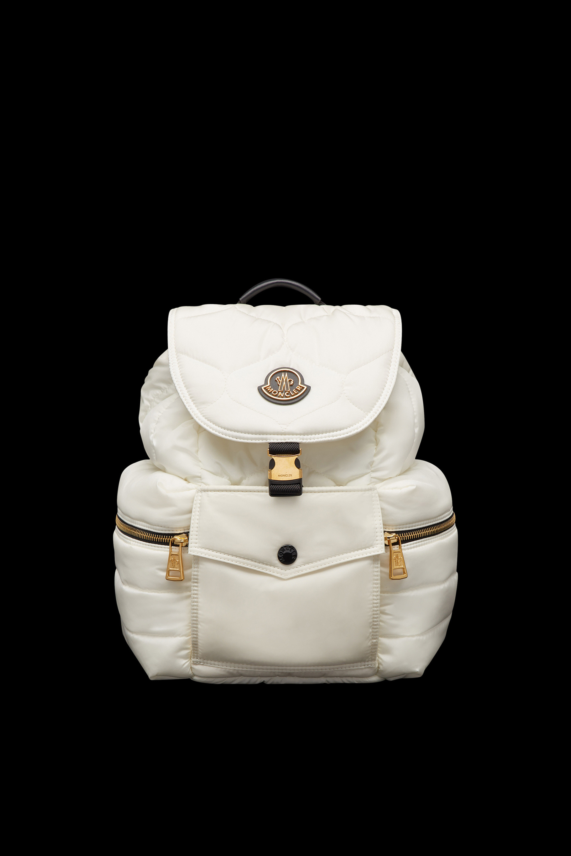 vergaan credit hemel White Astro Backpack - Bags & Trolleys for Women | Moncler US