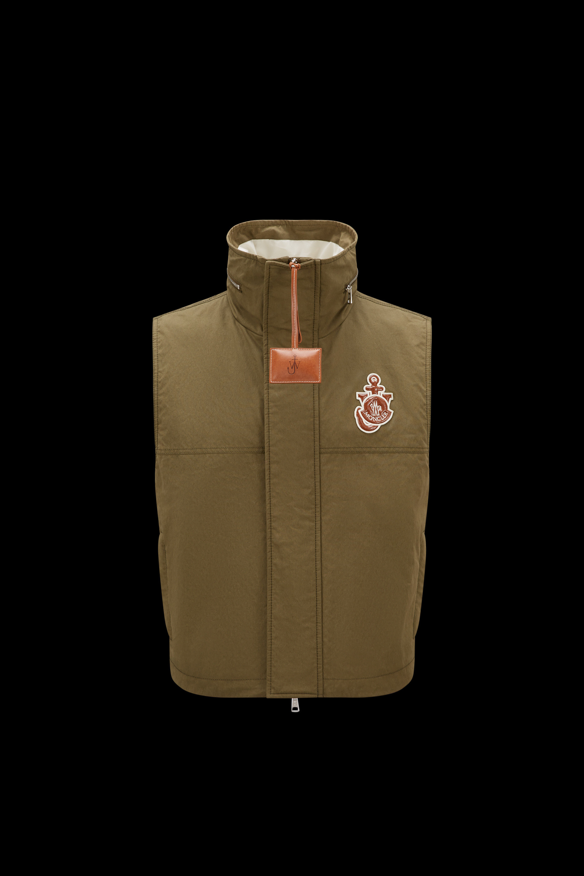 Beige moncler vest Clearance