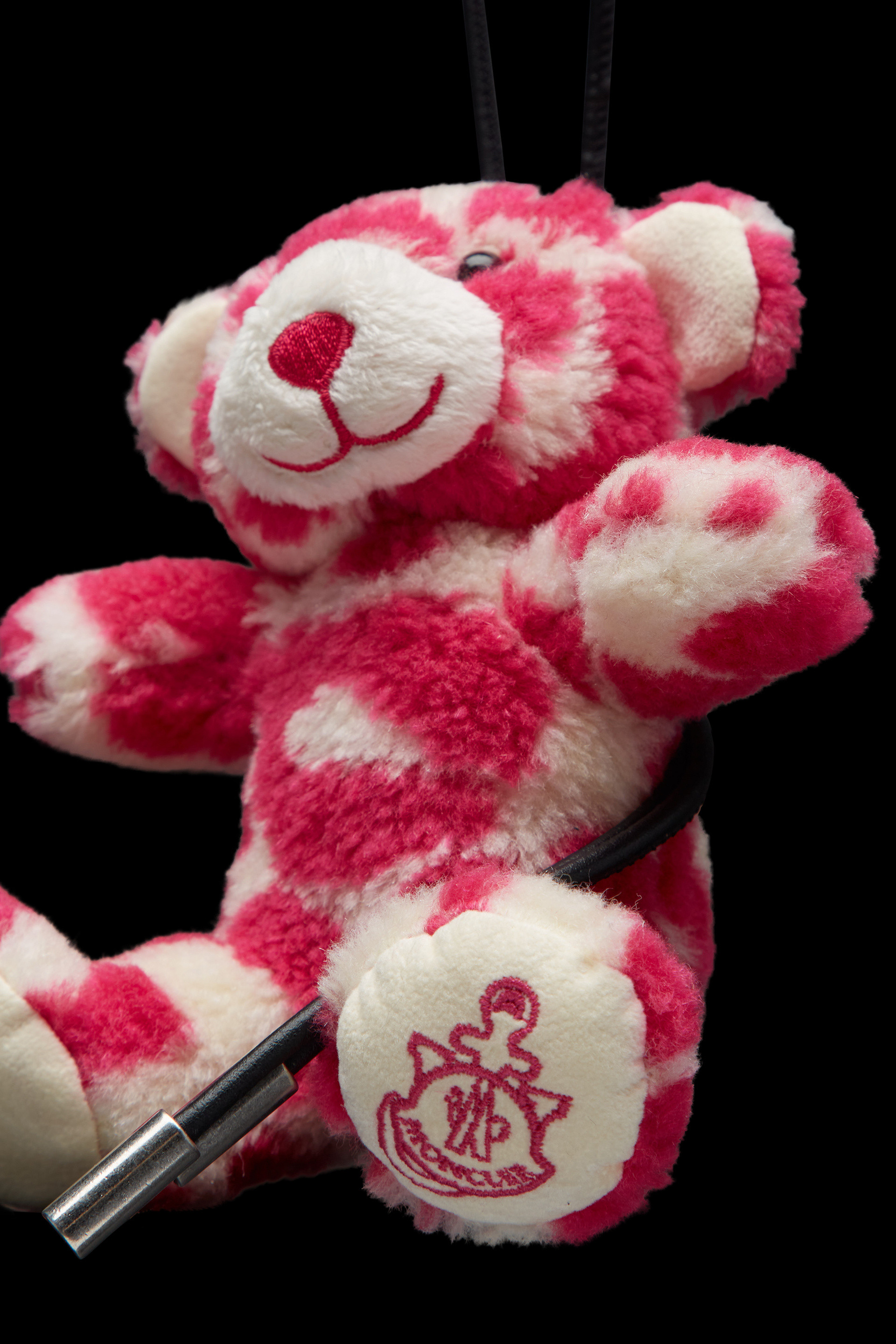 White & Pink Teddy Charm - 1 Moncler JW Anderson for Genius | Moncler PT