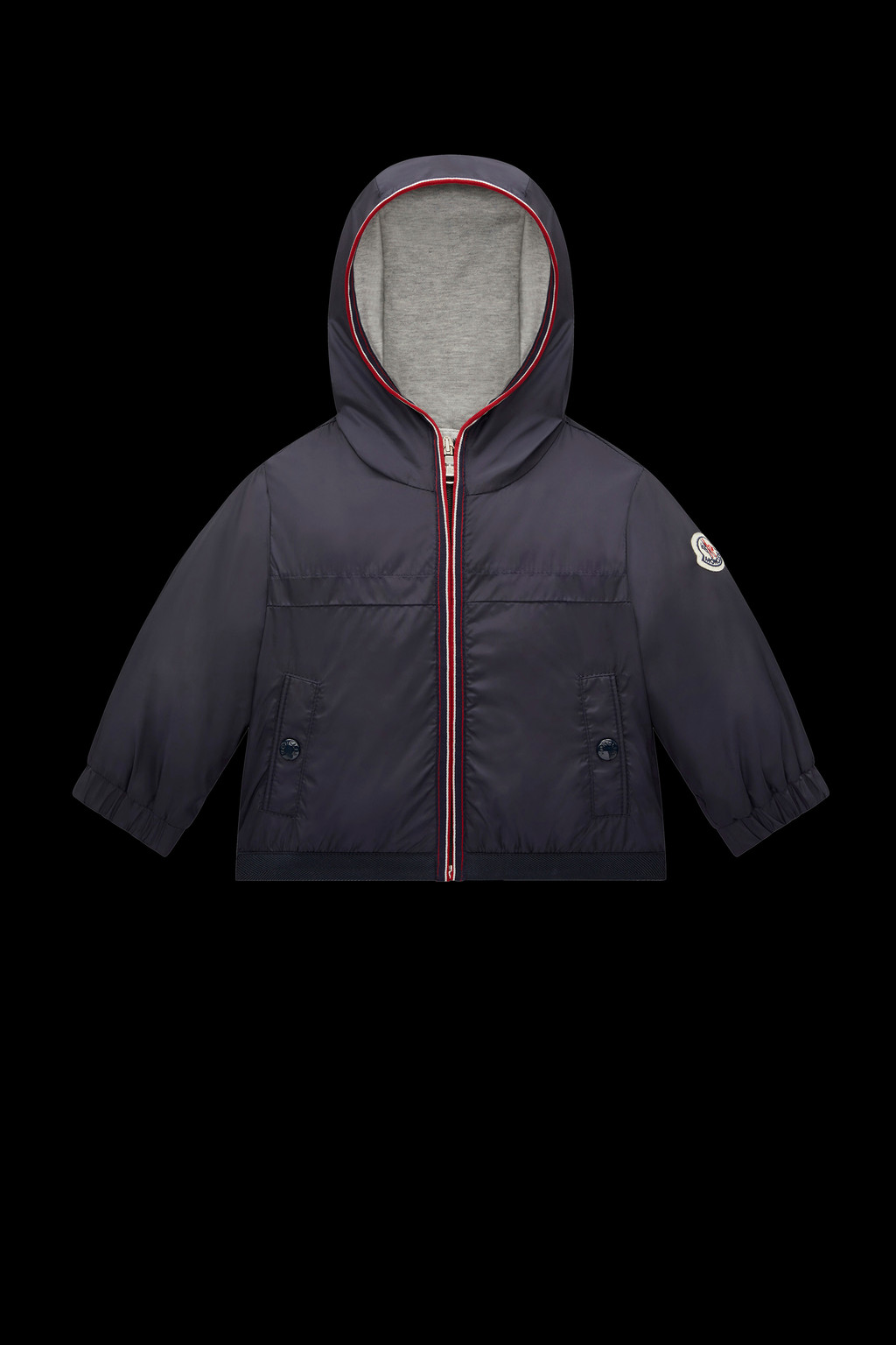 Night Blue Anton Hooded Jacket - Outerwear for Children | Moncler