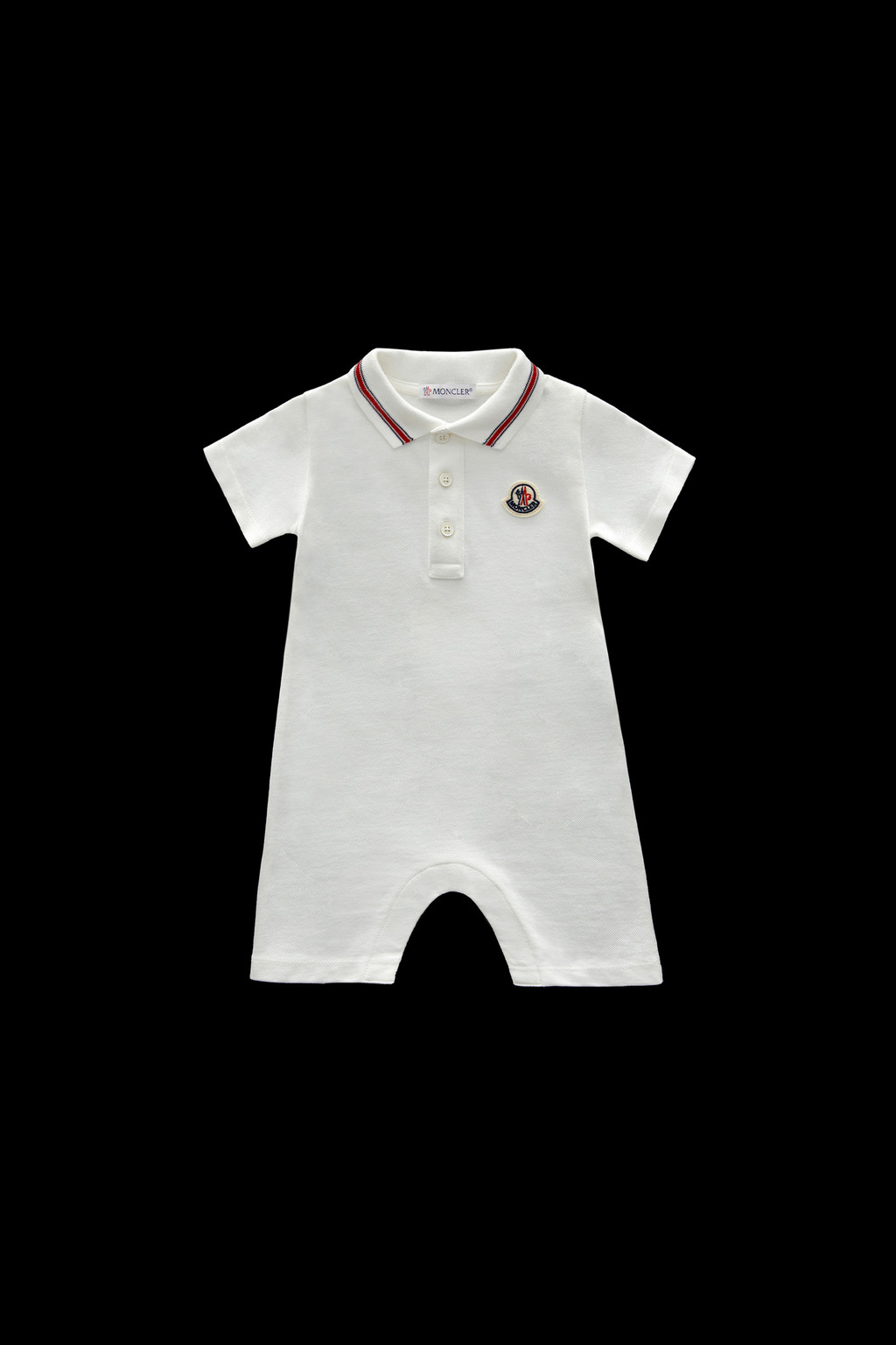 Moncler Baby Unisex Romper In Light Pink 1