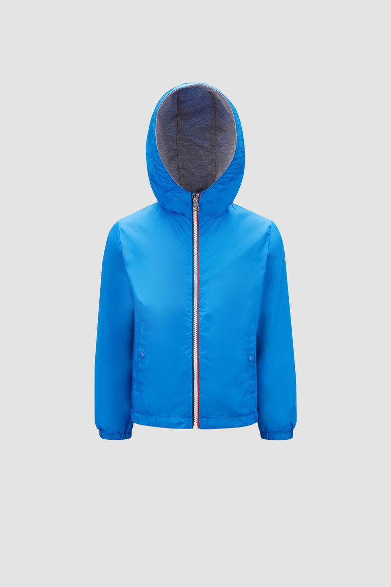 Moncler Bajan Kids Boys Jackets In Beige