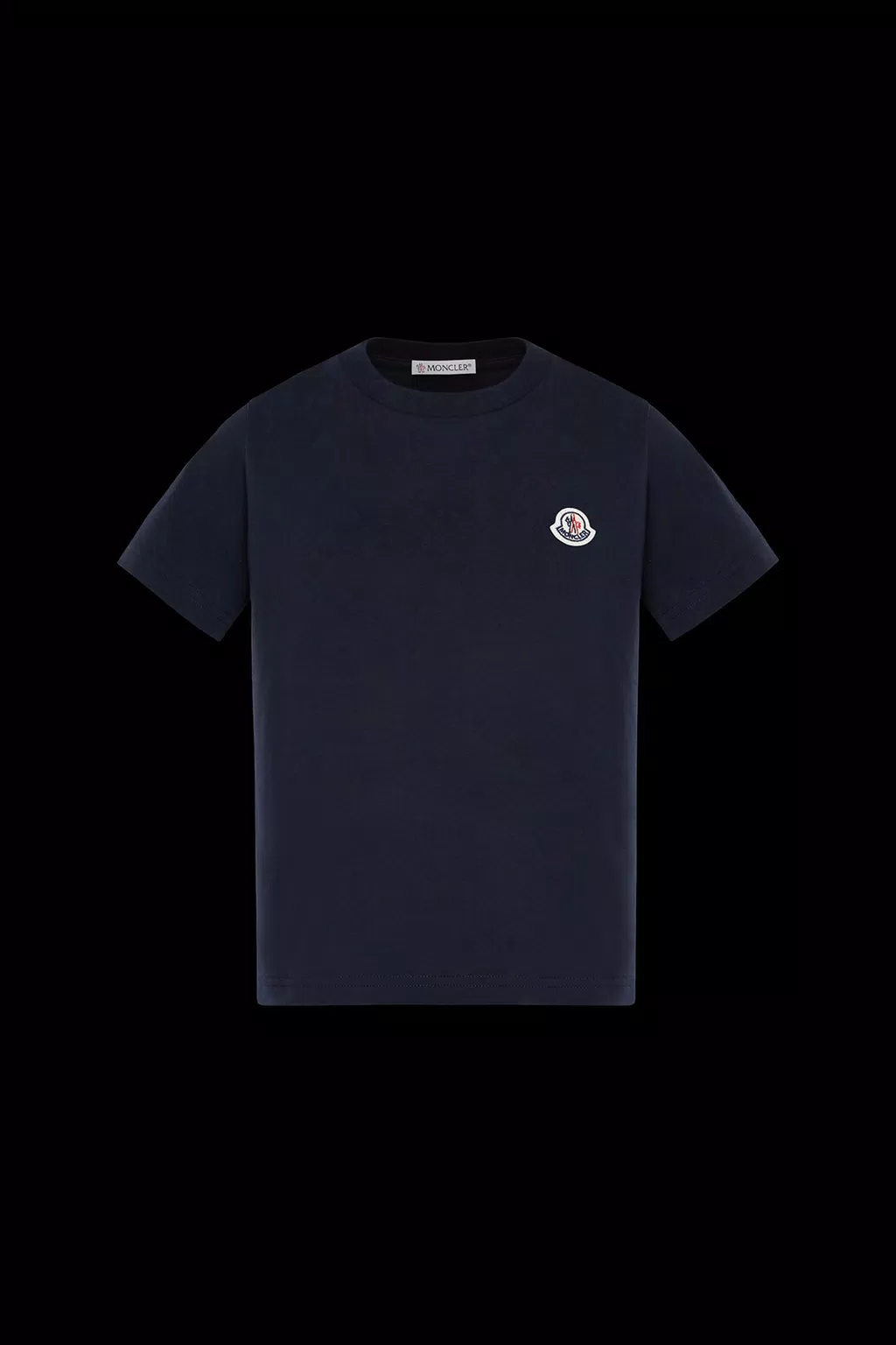 로고 티셔츠 젠더 뉴트럴 나이트 블루 Moncler 1