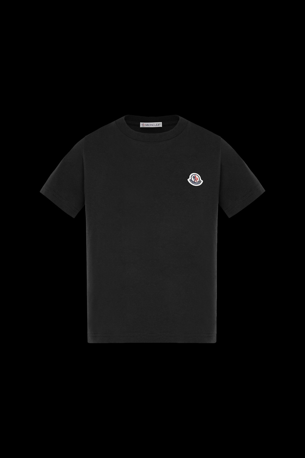 ブラック Tシャツ : ポロシャツ＆Tシャツ 向けの Children - Moncler