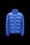 Lule Short Down Jacket Men Light Blue Moncler