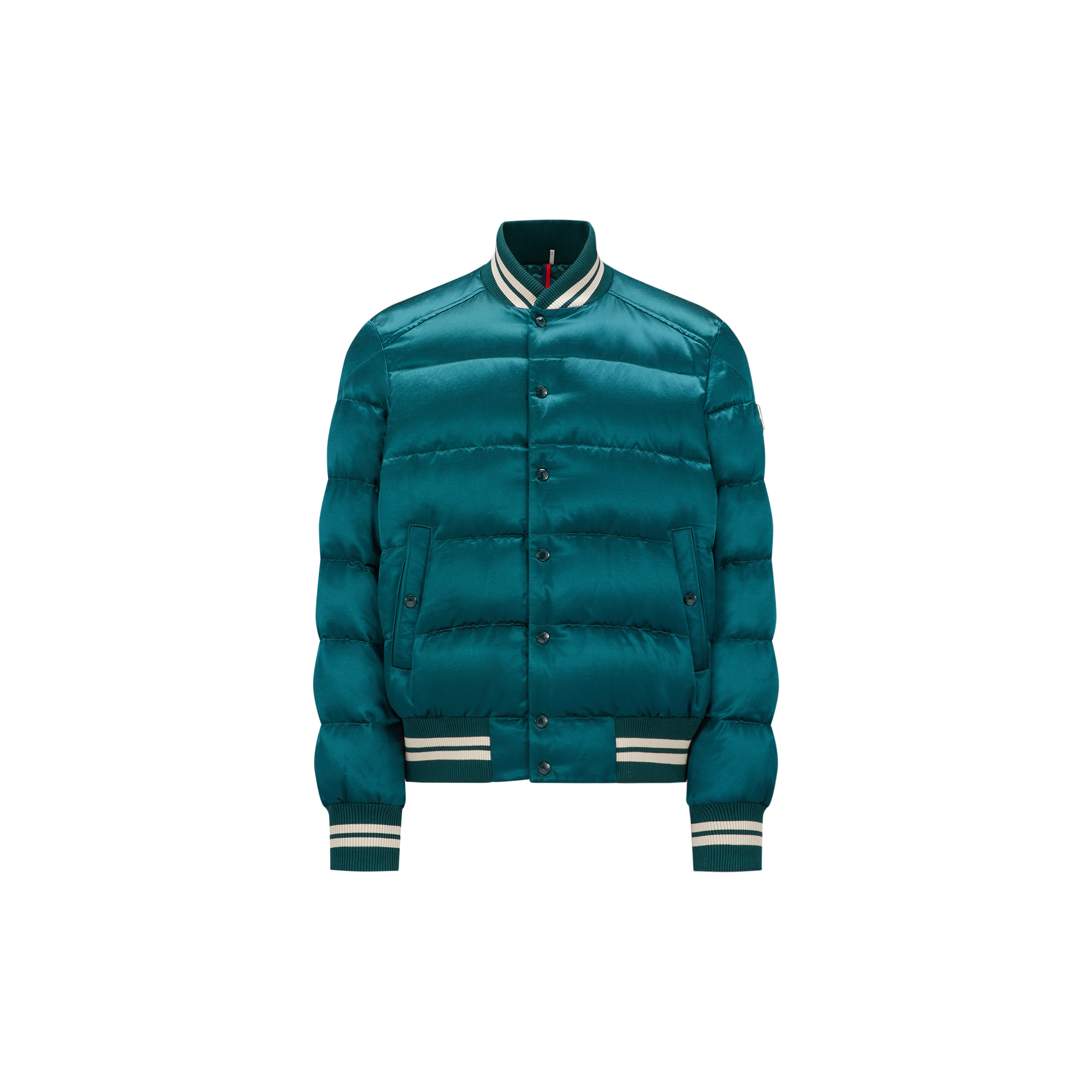 Moncler Collection Bomber Dives In Green