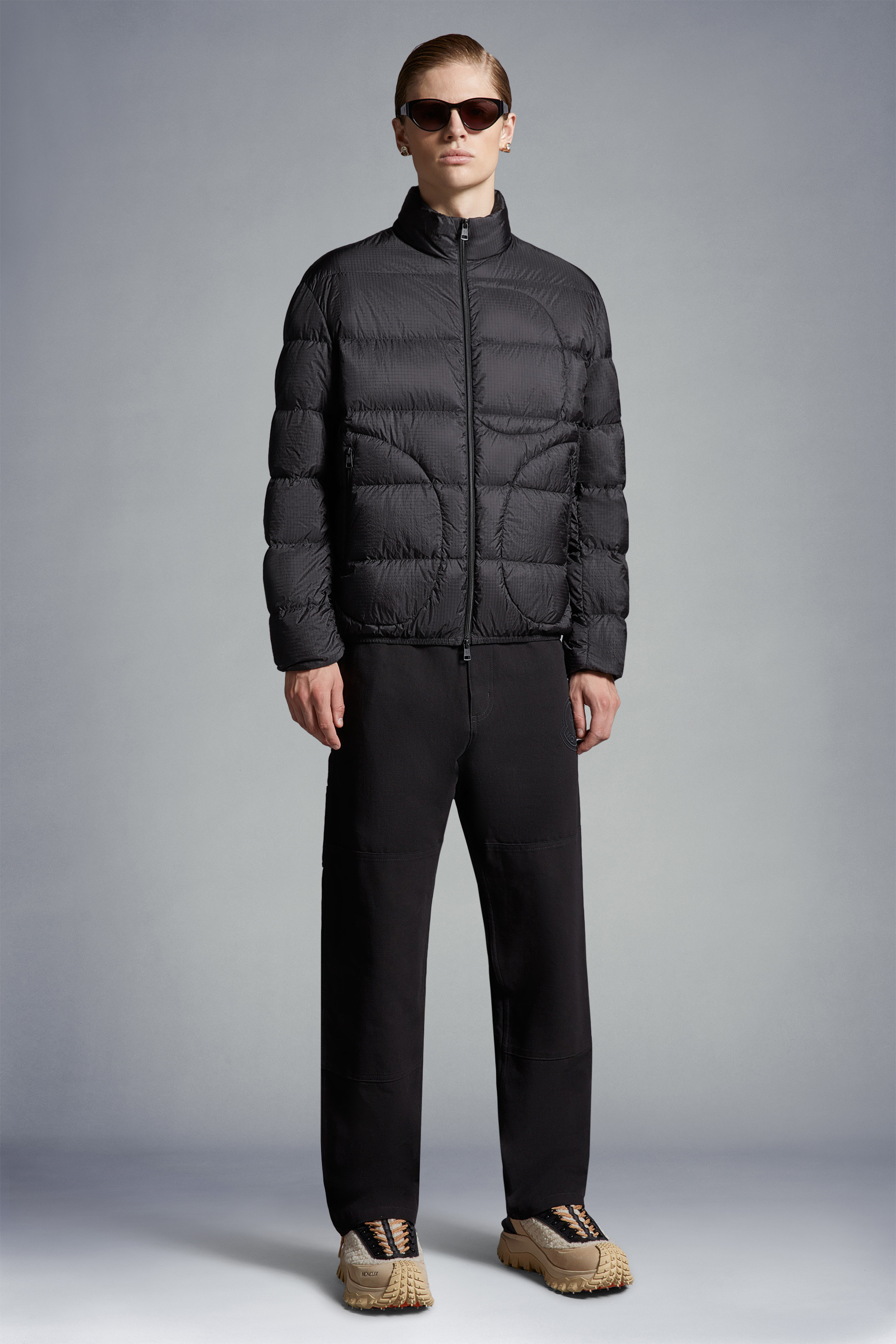 Black Heze Short Down Jacket - Short Down Jackets for Men | Moncler FR