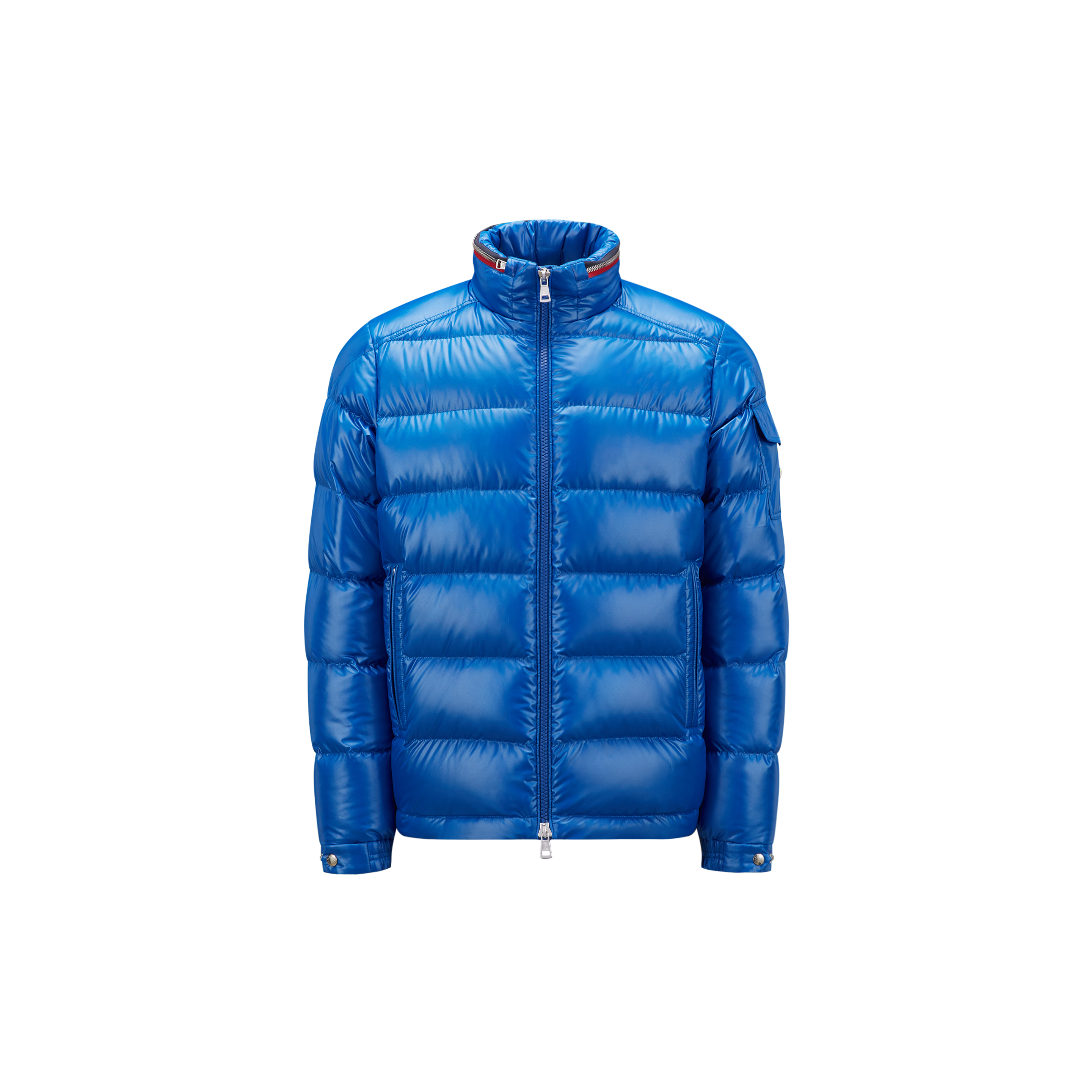Moncler Collection Bourne Short Down Jacket Blue