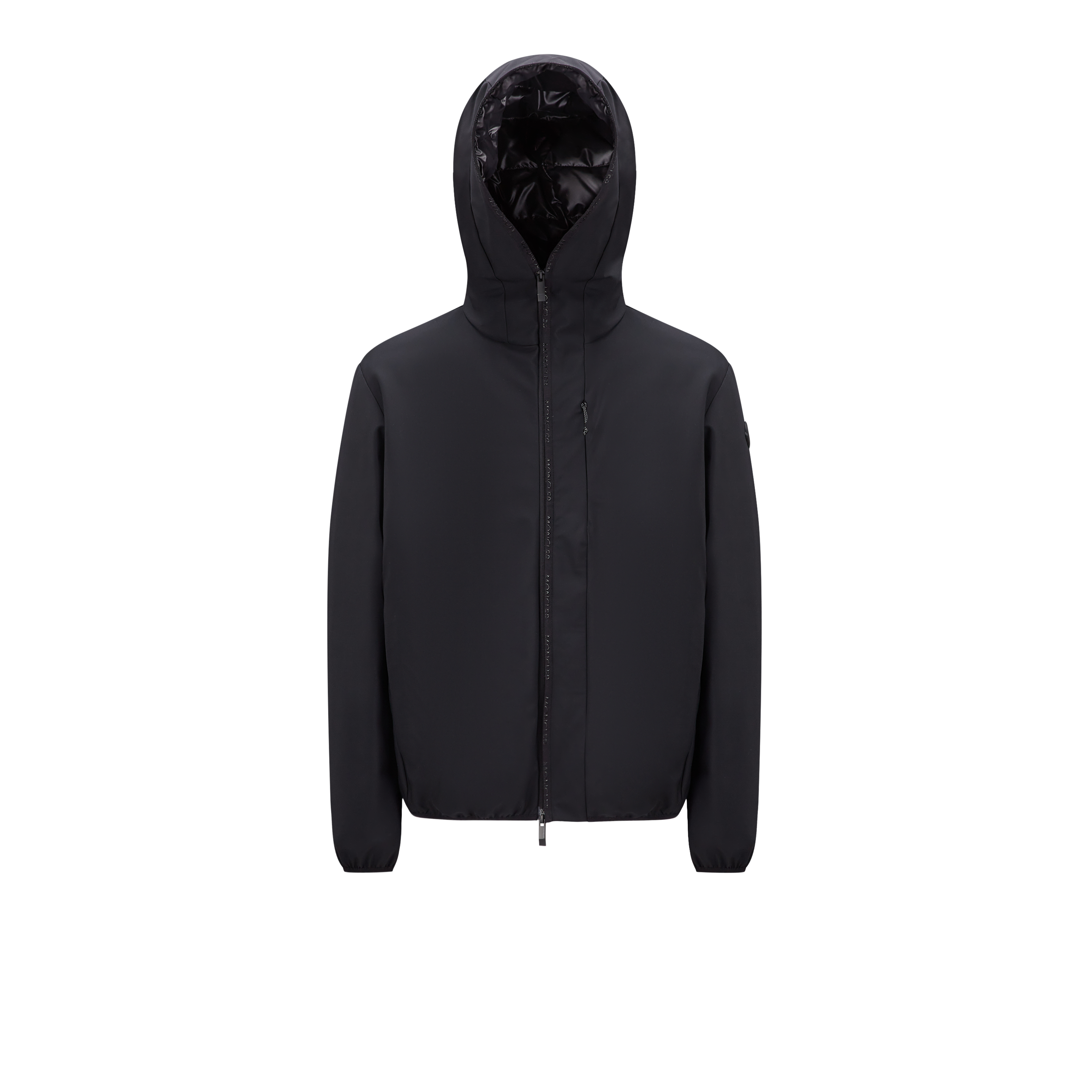 Moncler Collection Iton Hooded Jacket Black