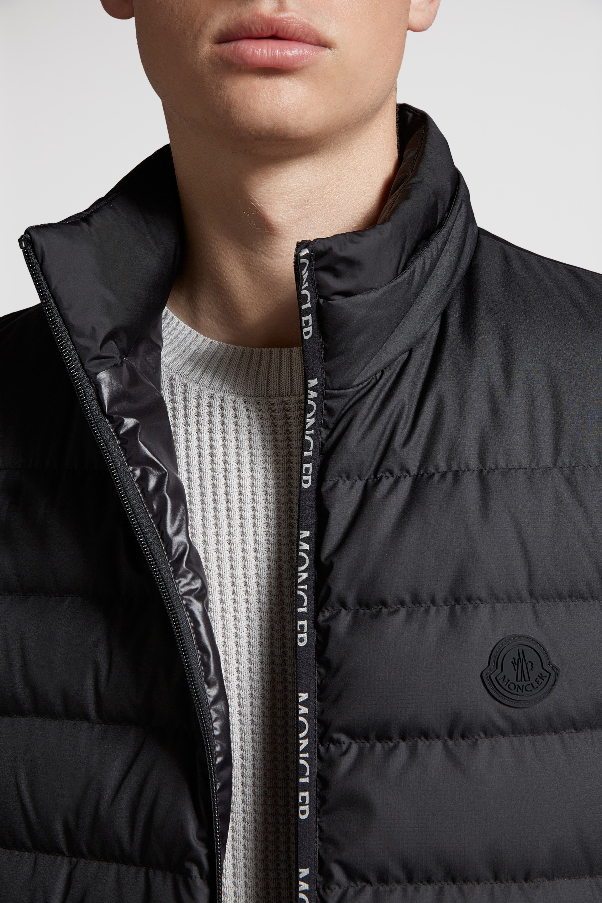 Black Tarn Down Vest - Vests for Men | Moncler US