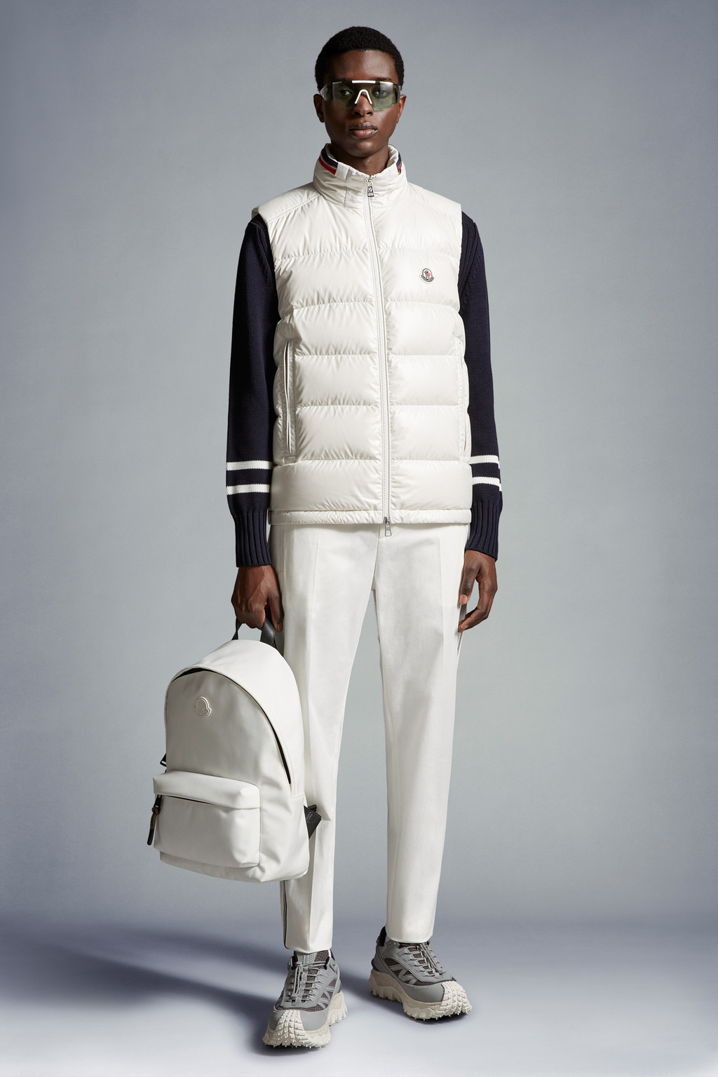 Veste sans best sale manche moncler homme