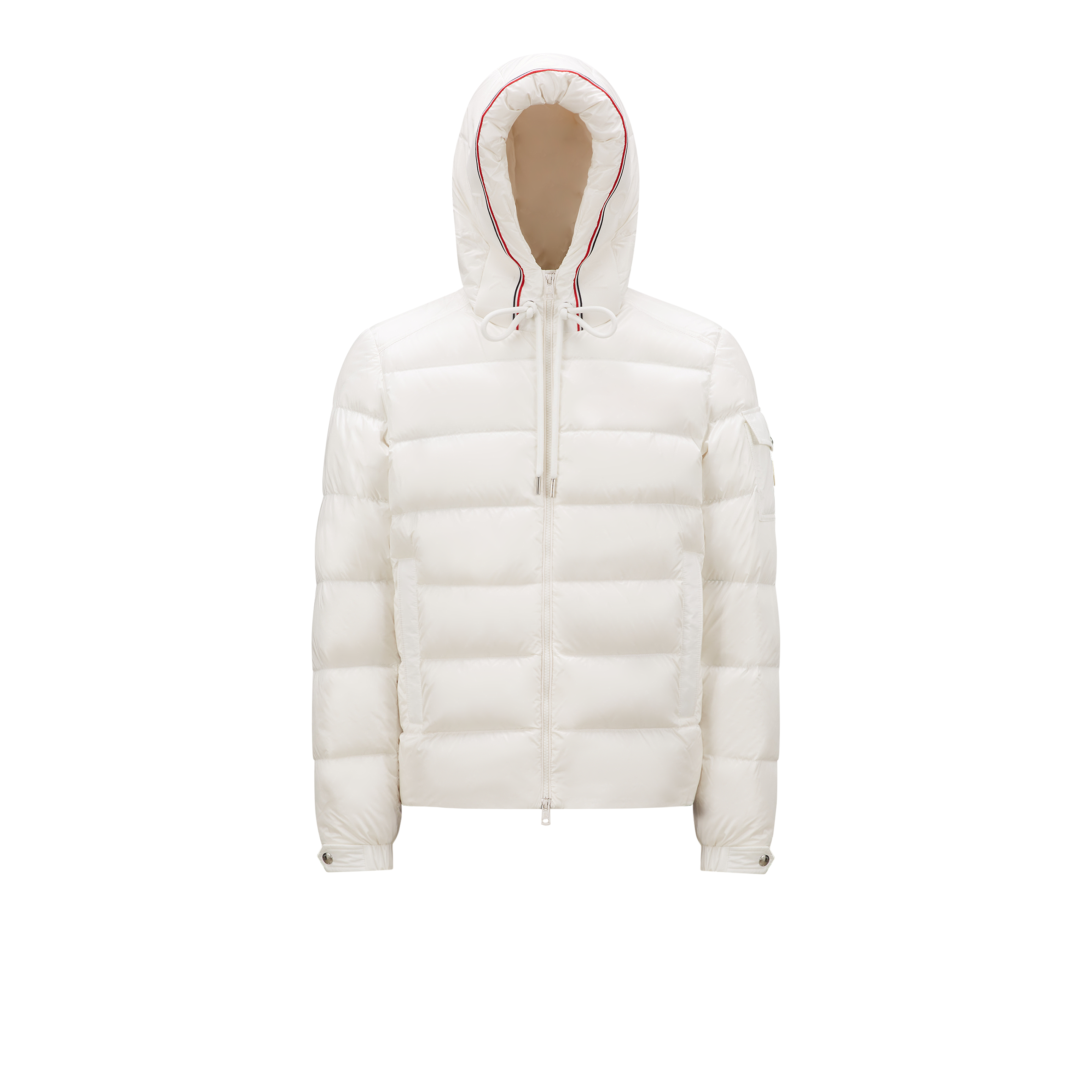 Moncler Collection Doudoune Courte Pavin In Neutral