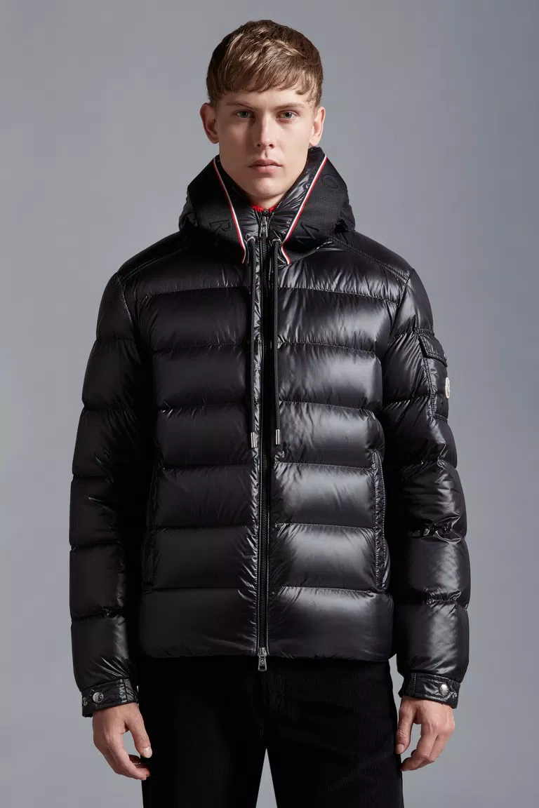 Pavin Short Down Jacket by Moncler, stay stylish and cozy with this environmentally-conscious jacket.