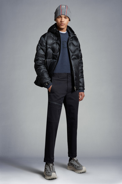 Black Soulier Short Down Jacket - Short Down Jackets for Men | Moncler US